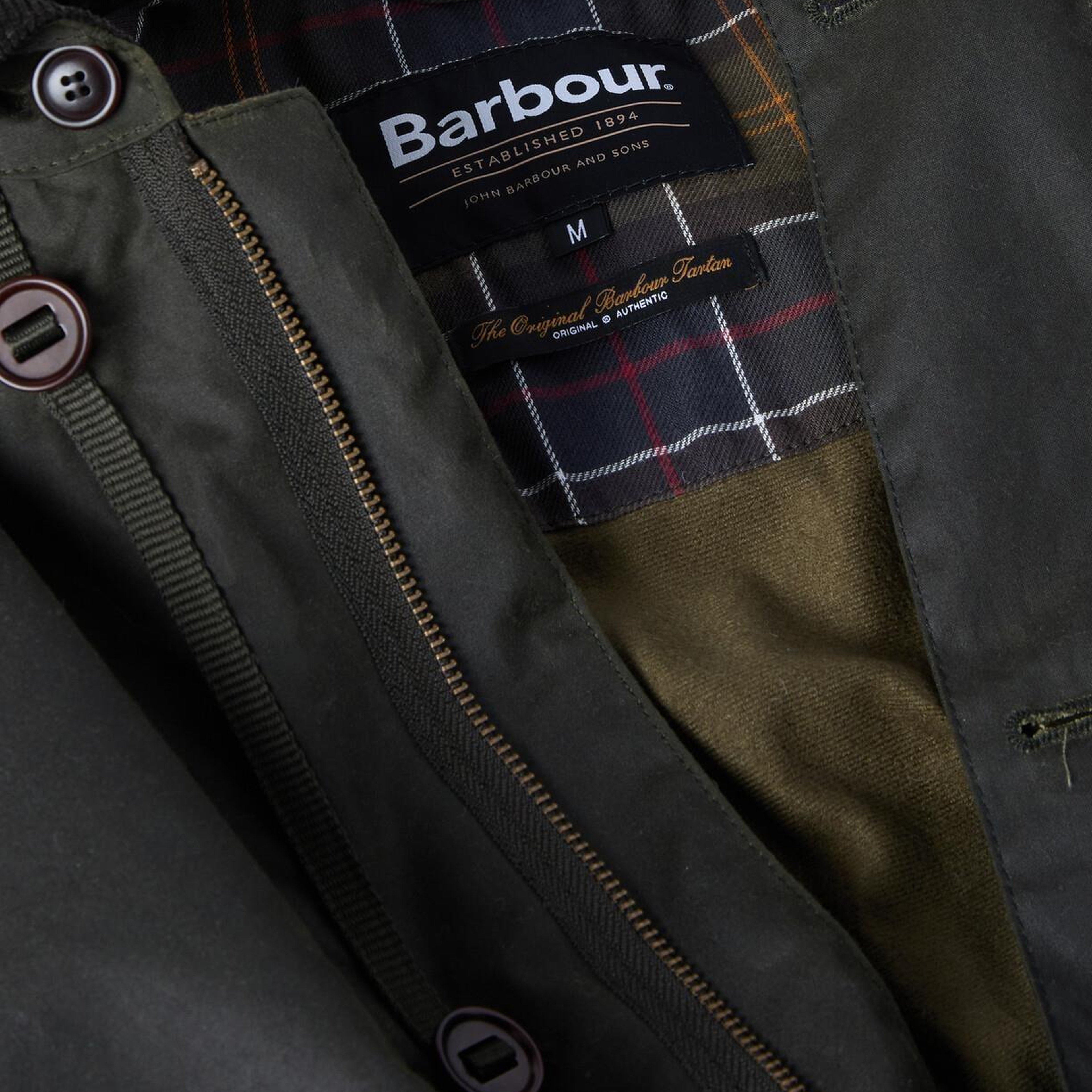 Barbour Hanger Yağlı Deck Ceket