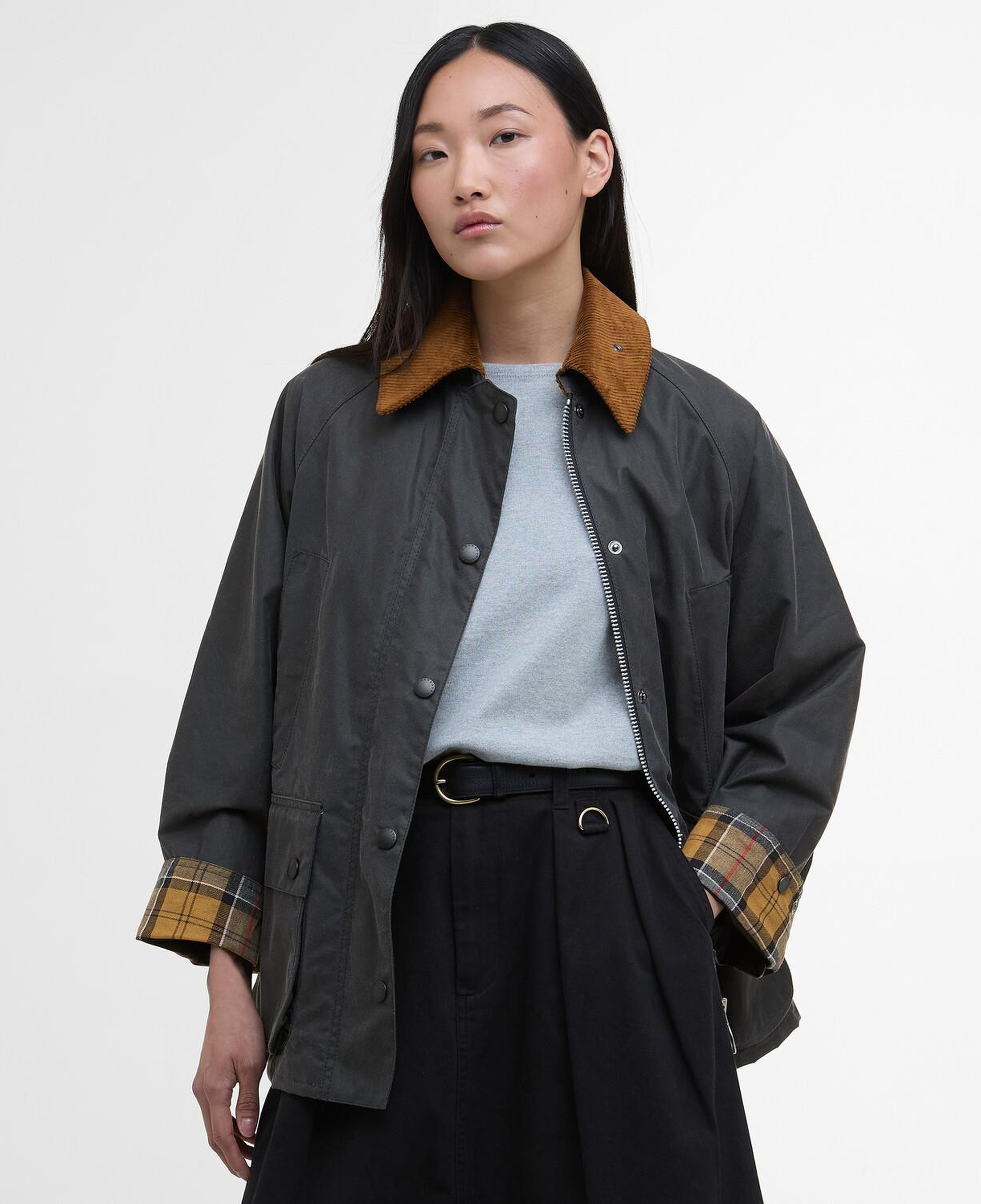 Barbour Kadın Bedale Yağlı Ceket