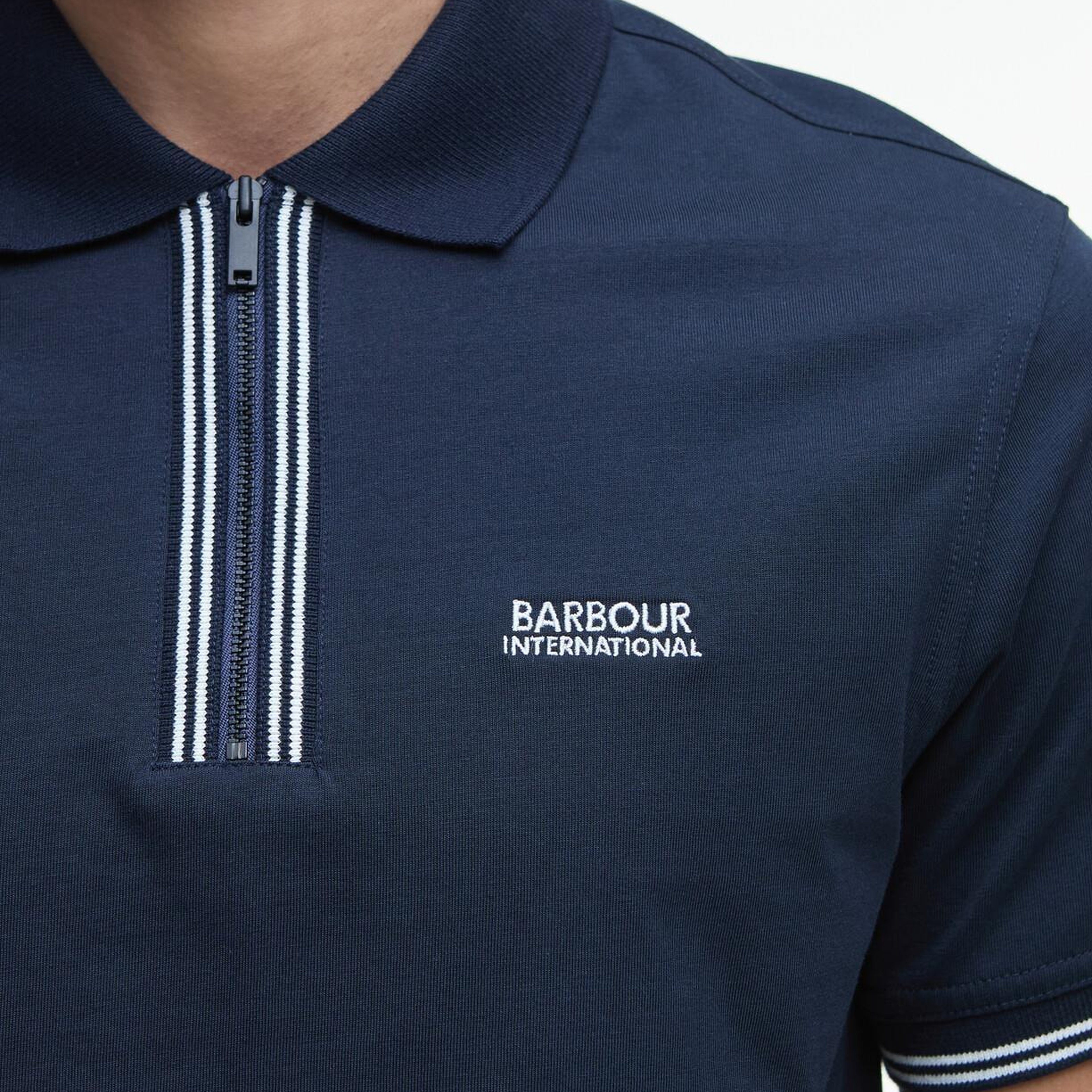 B.Intl Ollie Twin Tipped Placket Polo Yaka