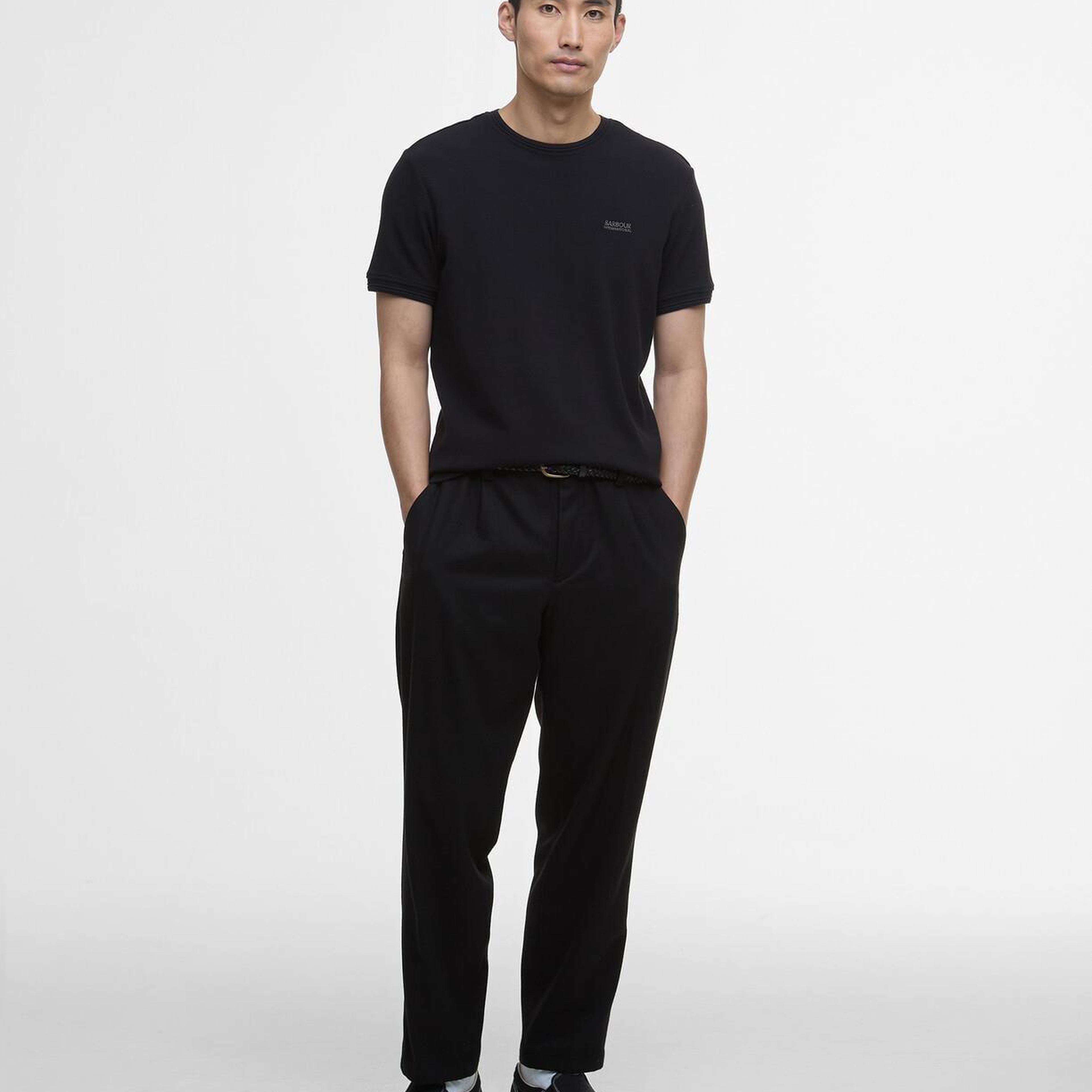 B.Intl Charlie Textured T-Shirt
