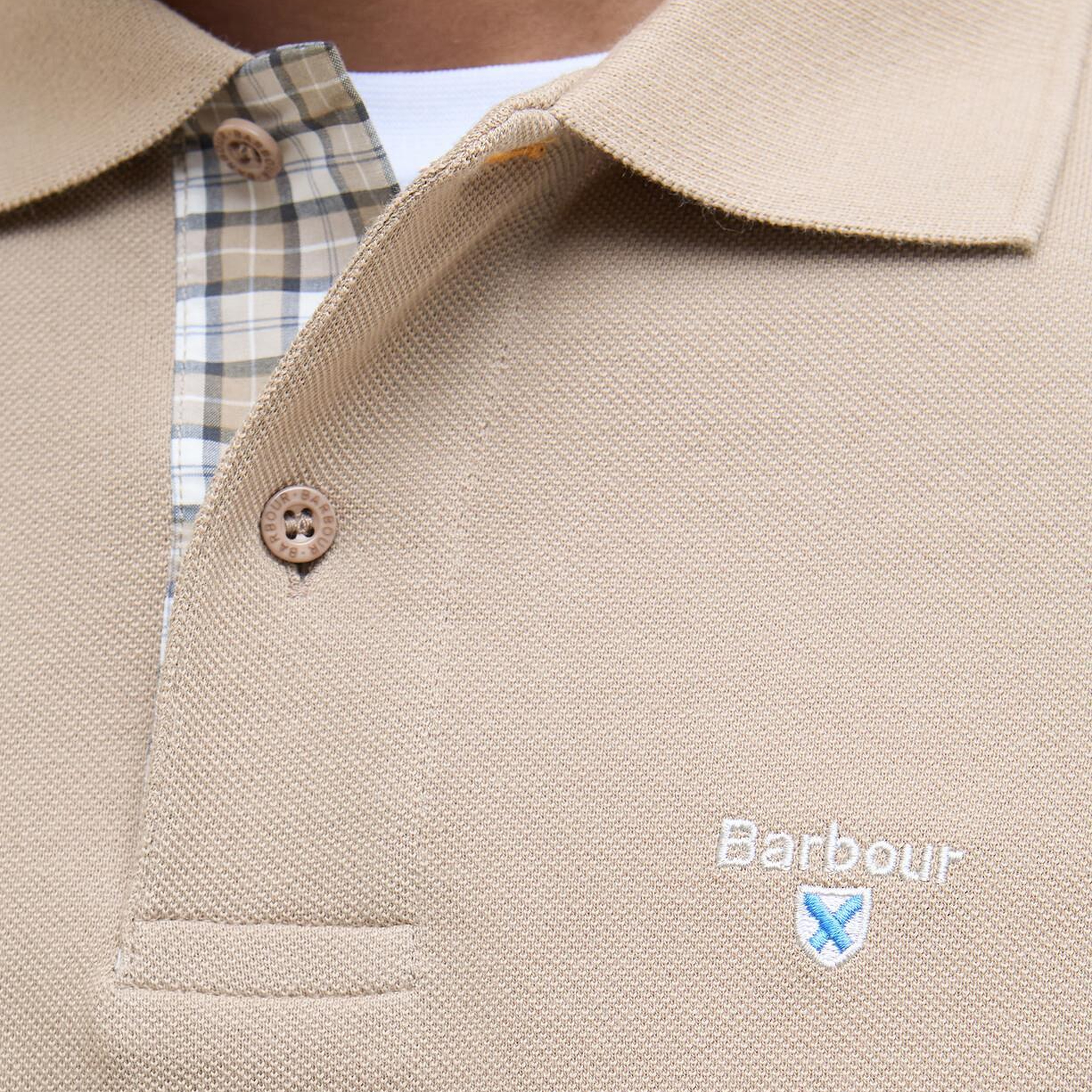 Barbour Tartan Pique Polo Yaka