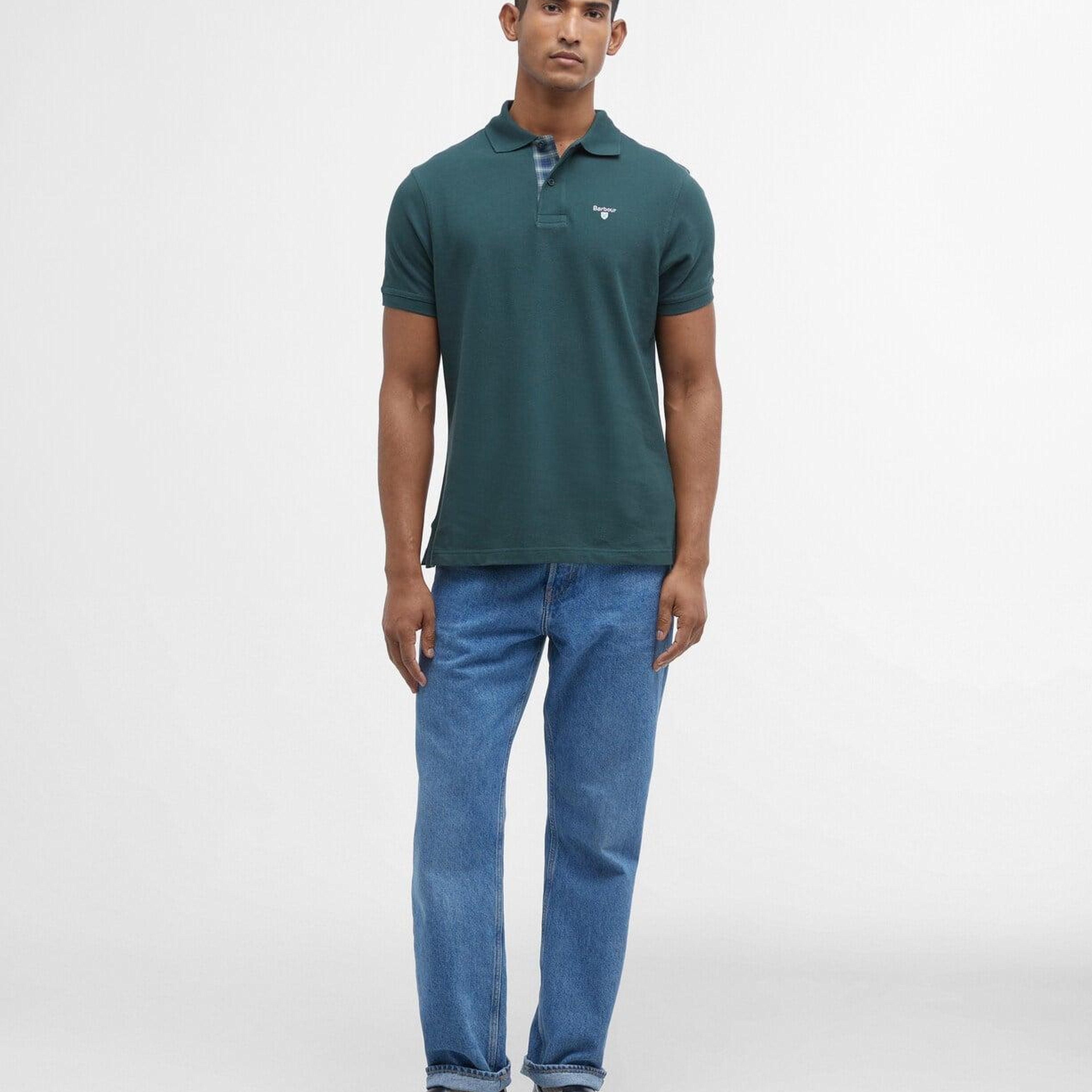 Barbour Tartan Pique Polo Yaka