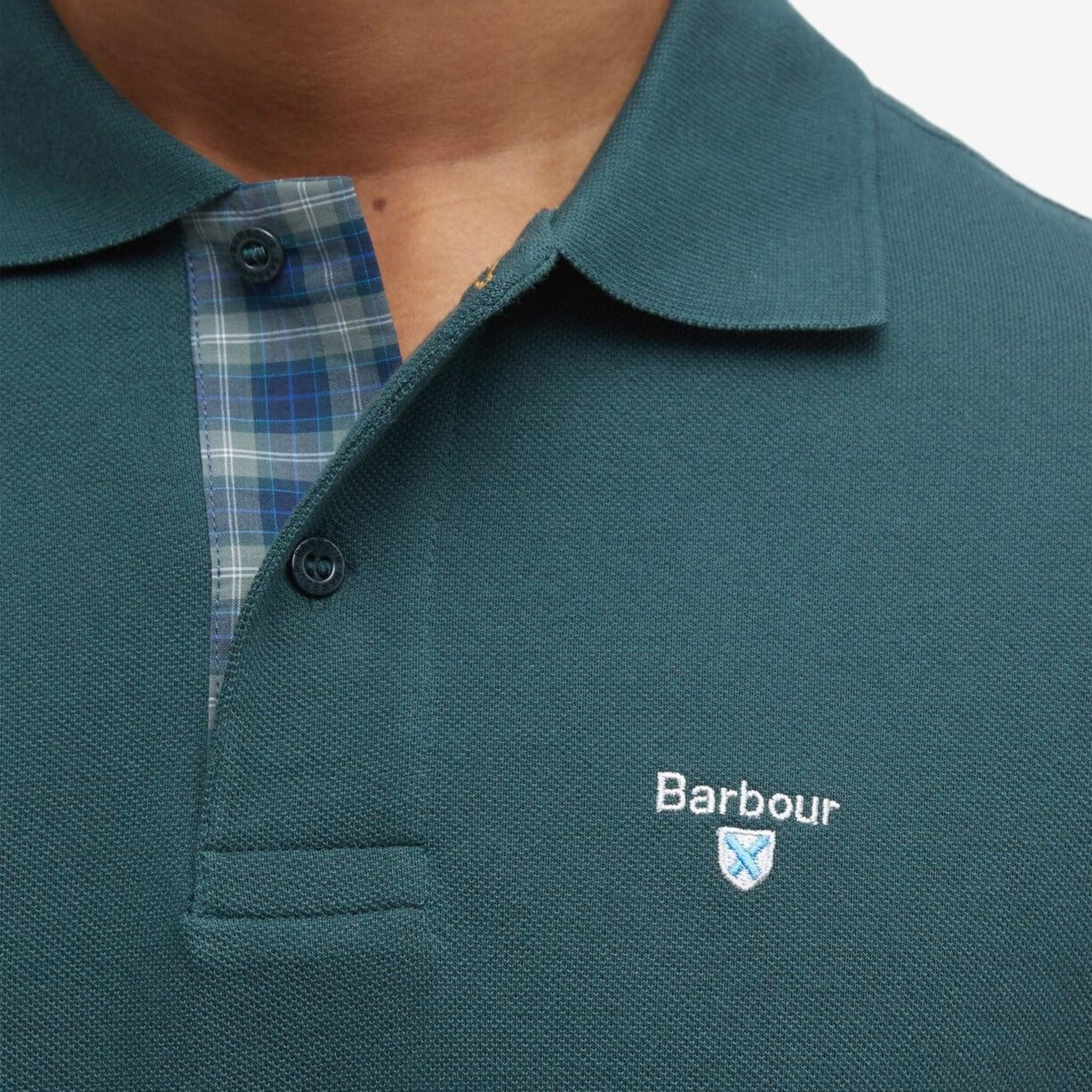 Barbour Tartan Pique Polo Yaka