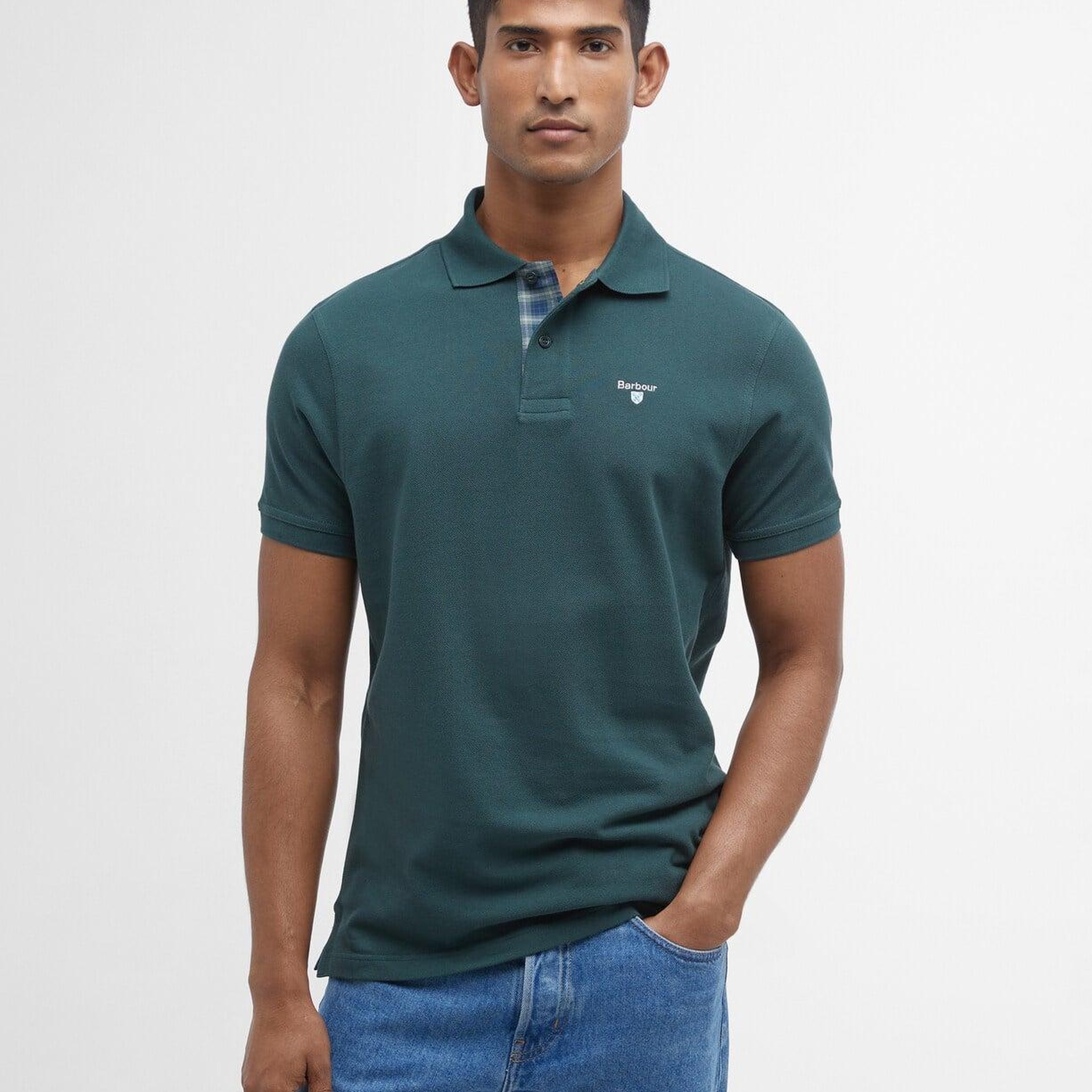 Barbour Tartan Pique Polo Yaka