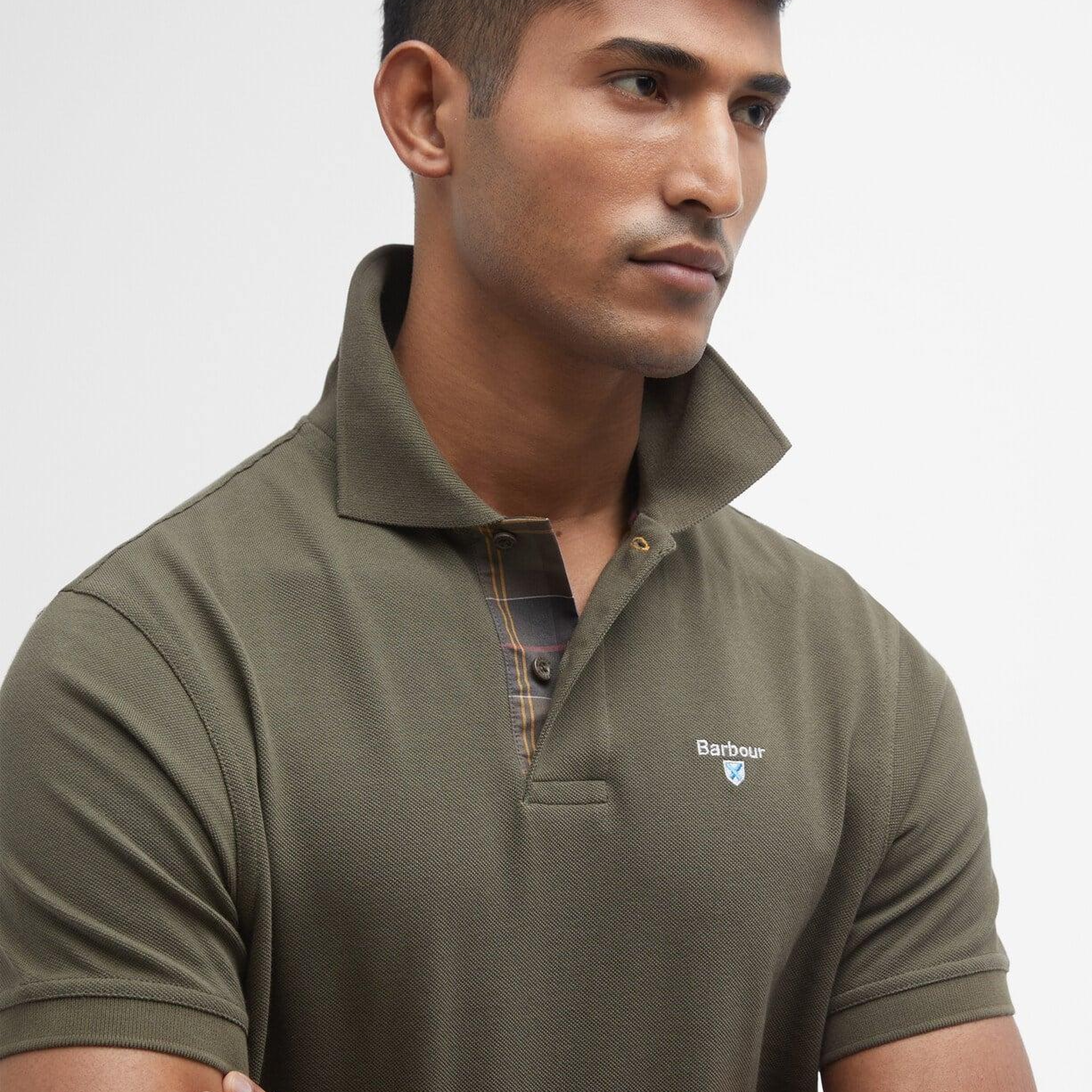 Barbour Tartan Pique Polo Yaka