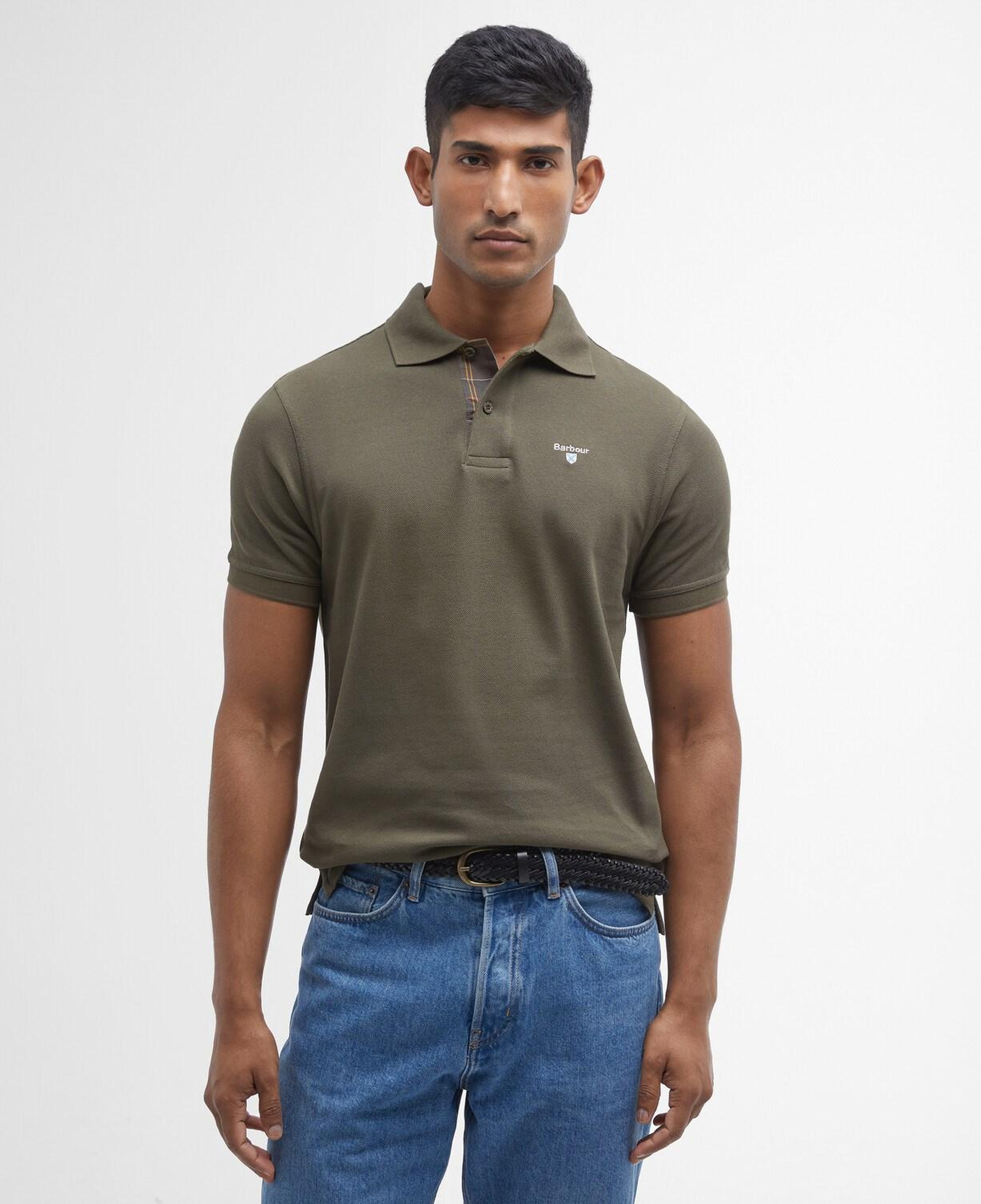 Barbour Tartan Pique Polo Yaka