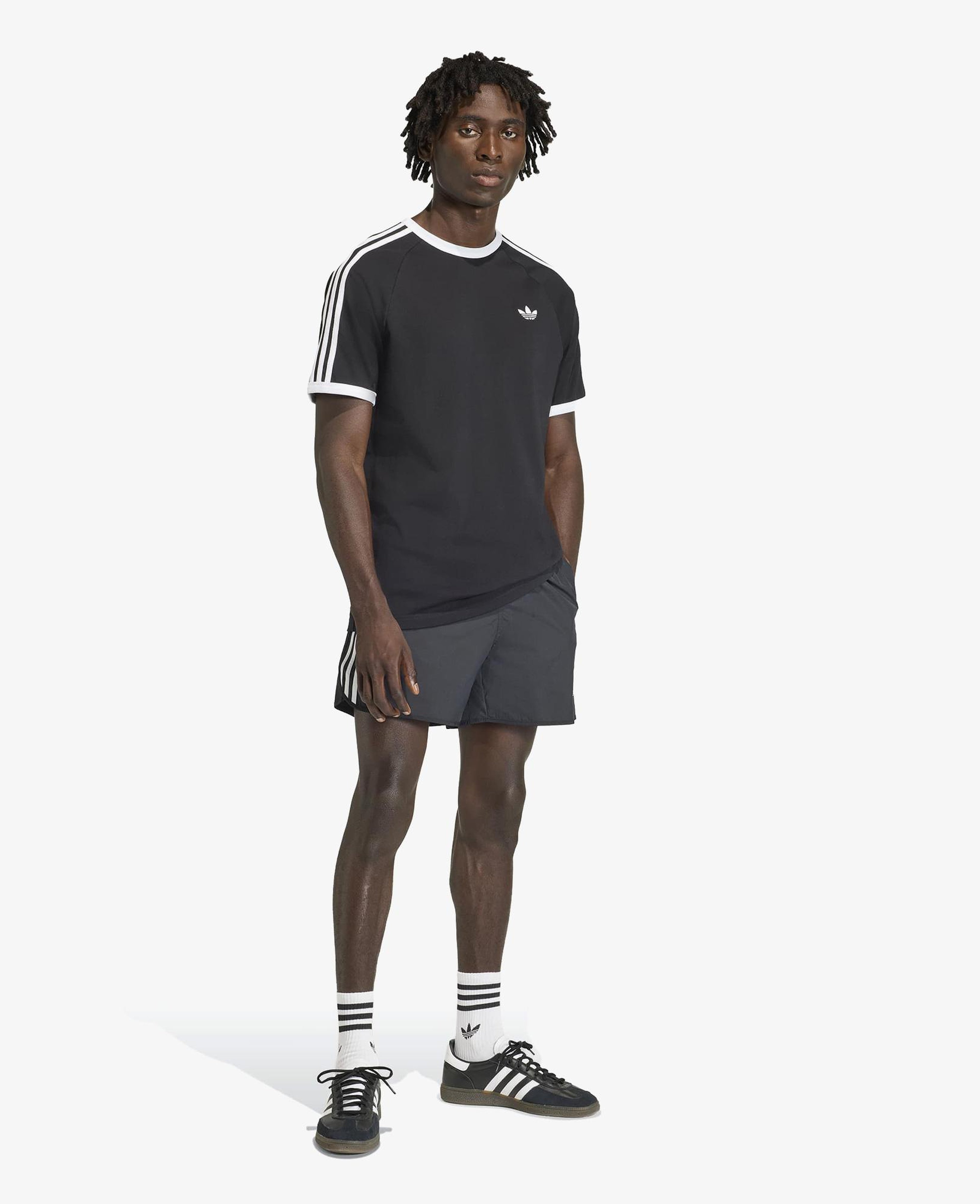 adidas 3S Tee Erkek Siyah T-Shirt