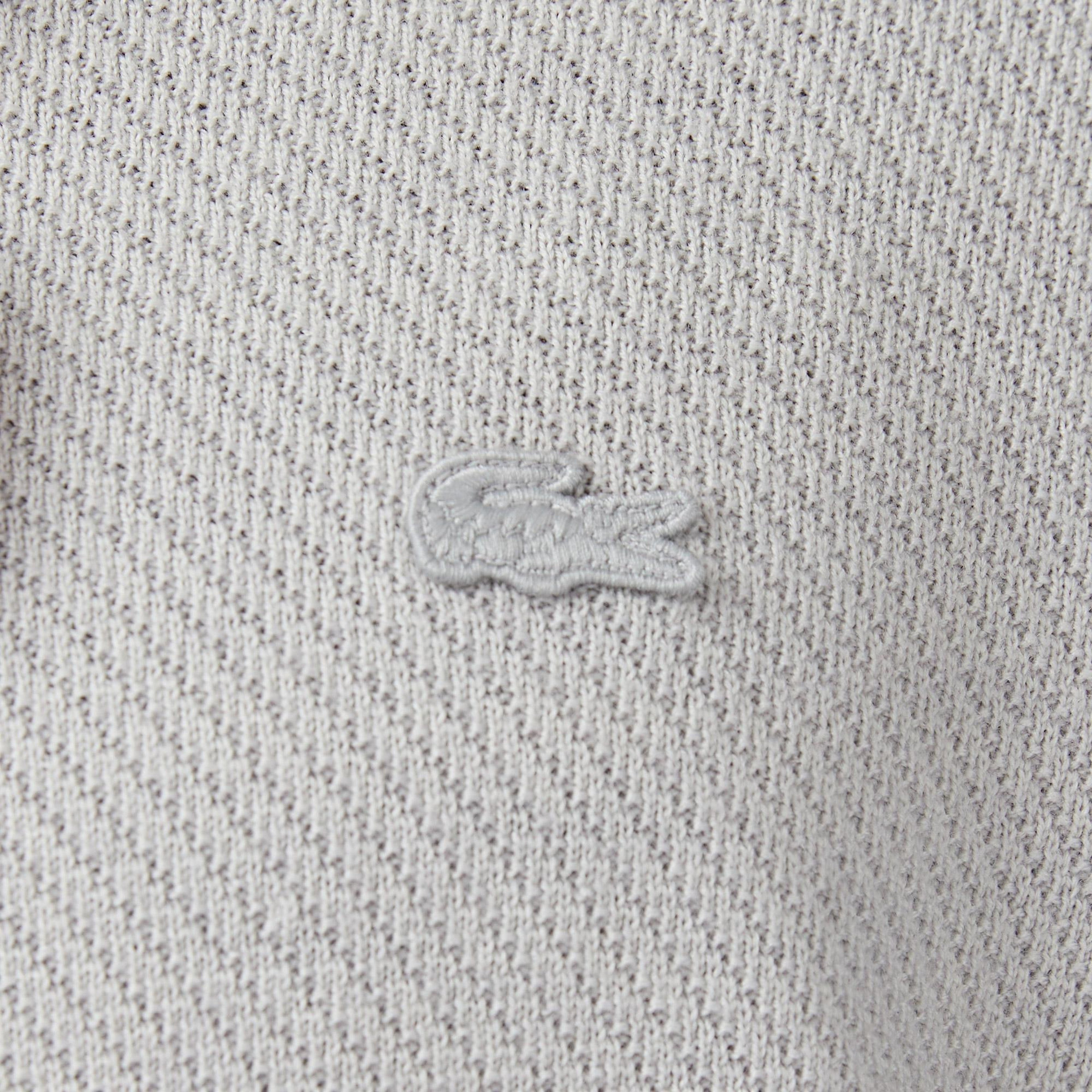 Erkek Classic Fit Bisiklet Yaka Yün Gri Kazak