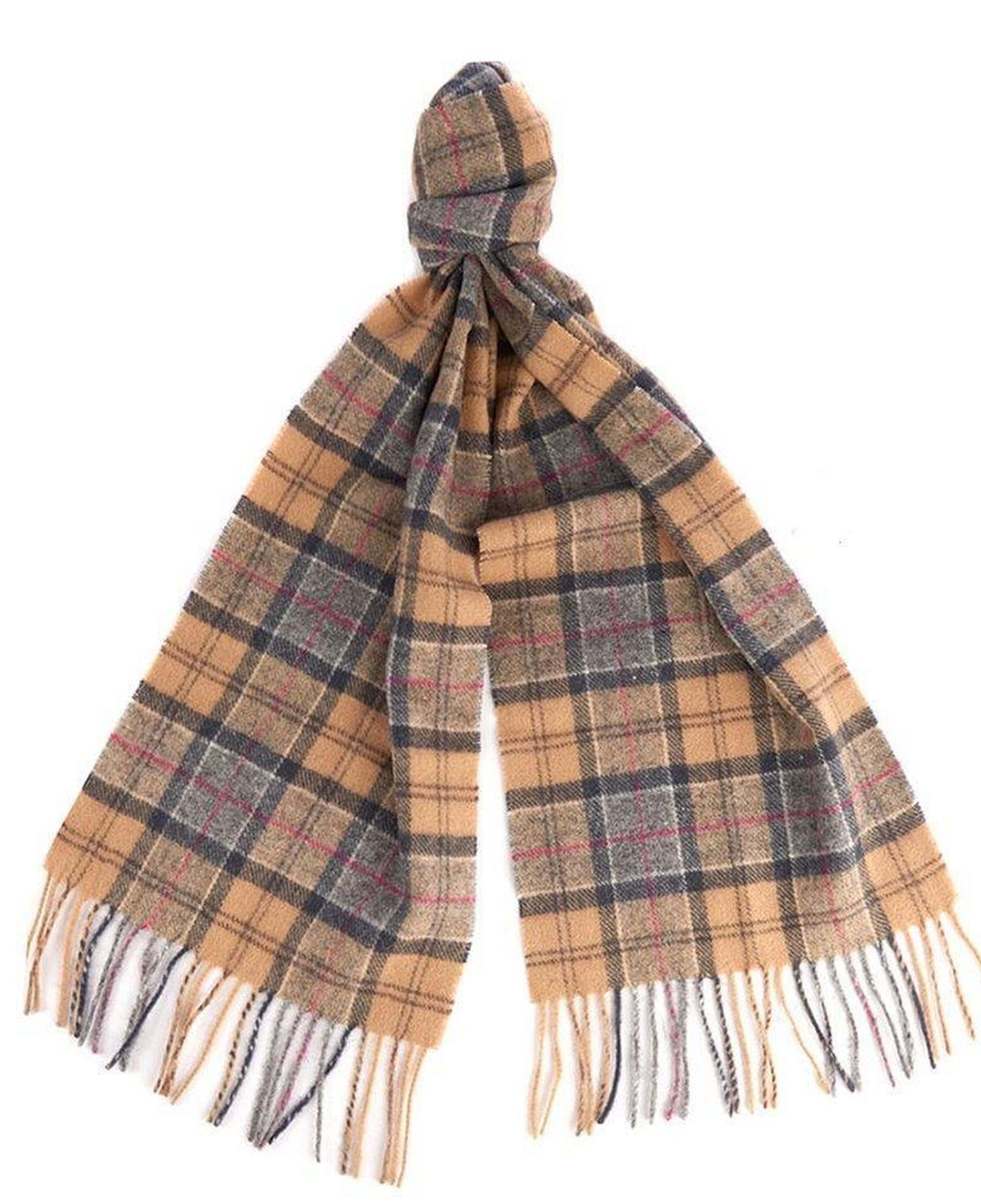 Barbour Unisex Tartan Yün Atkı (%100 Lambswool)