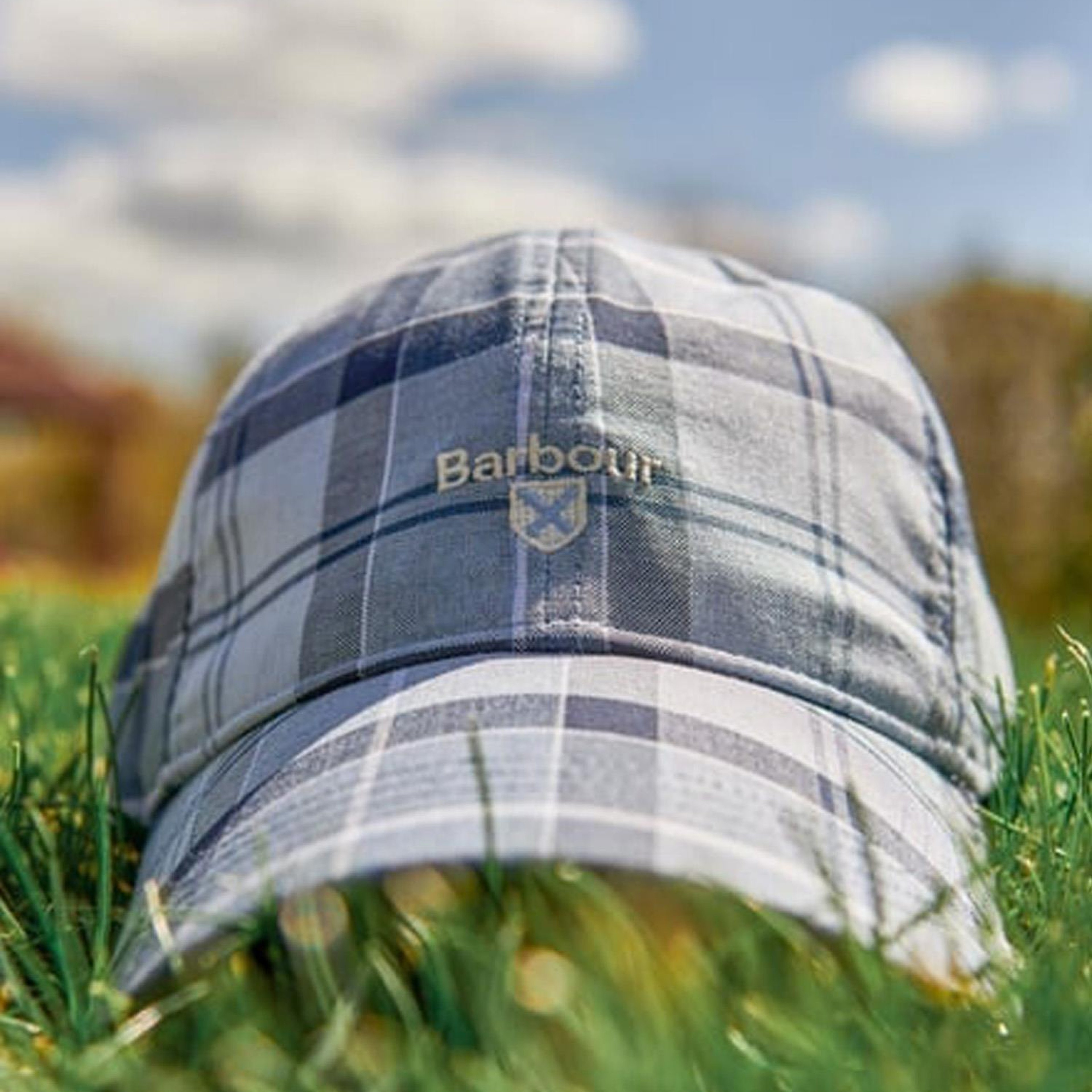 Barbour Tartan Sports Şapka