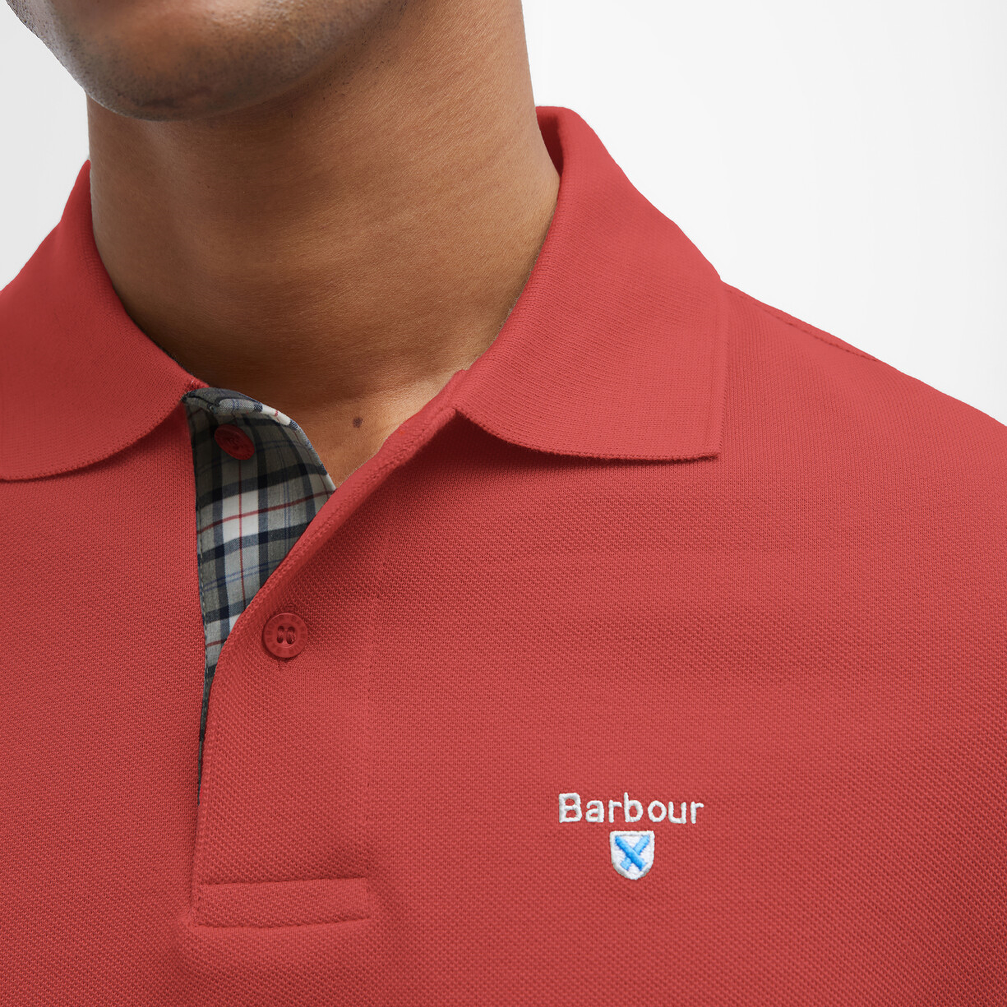Barbour Tartan Pique Polo Yaka