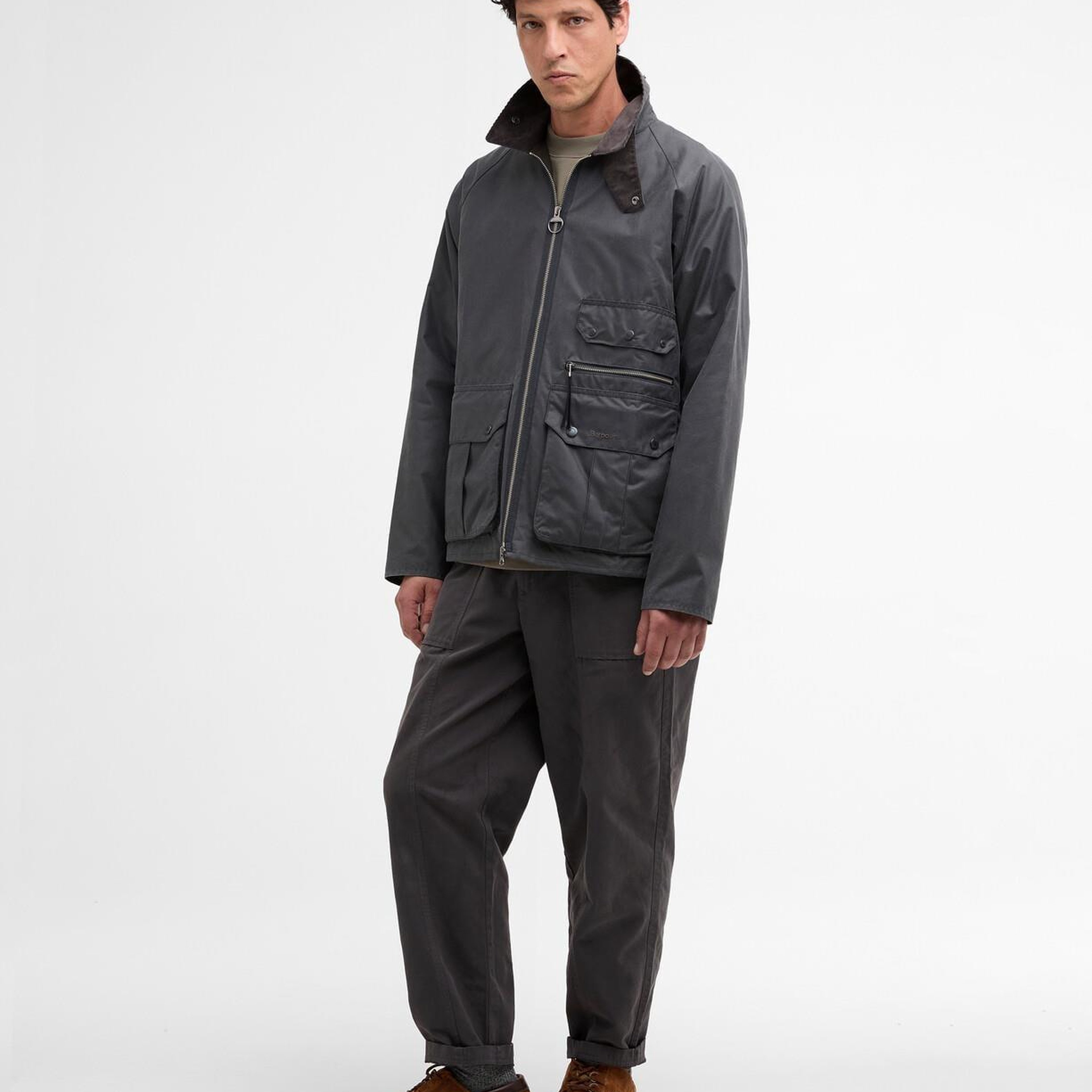 Barbour Re-Engineered Blackett Spey Yağlı Ceket