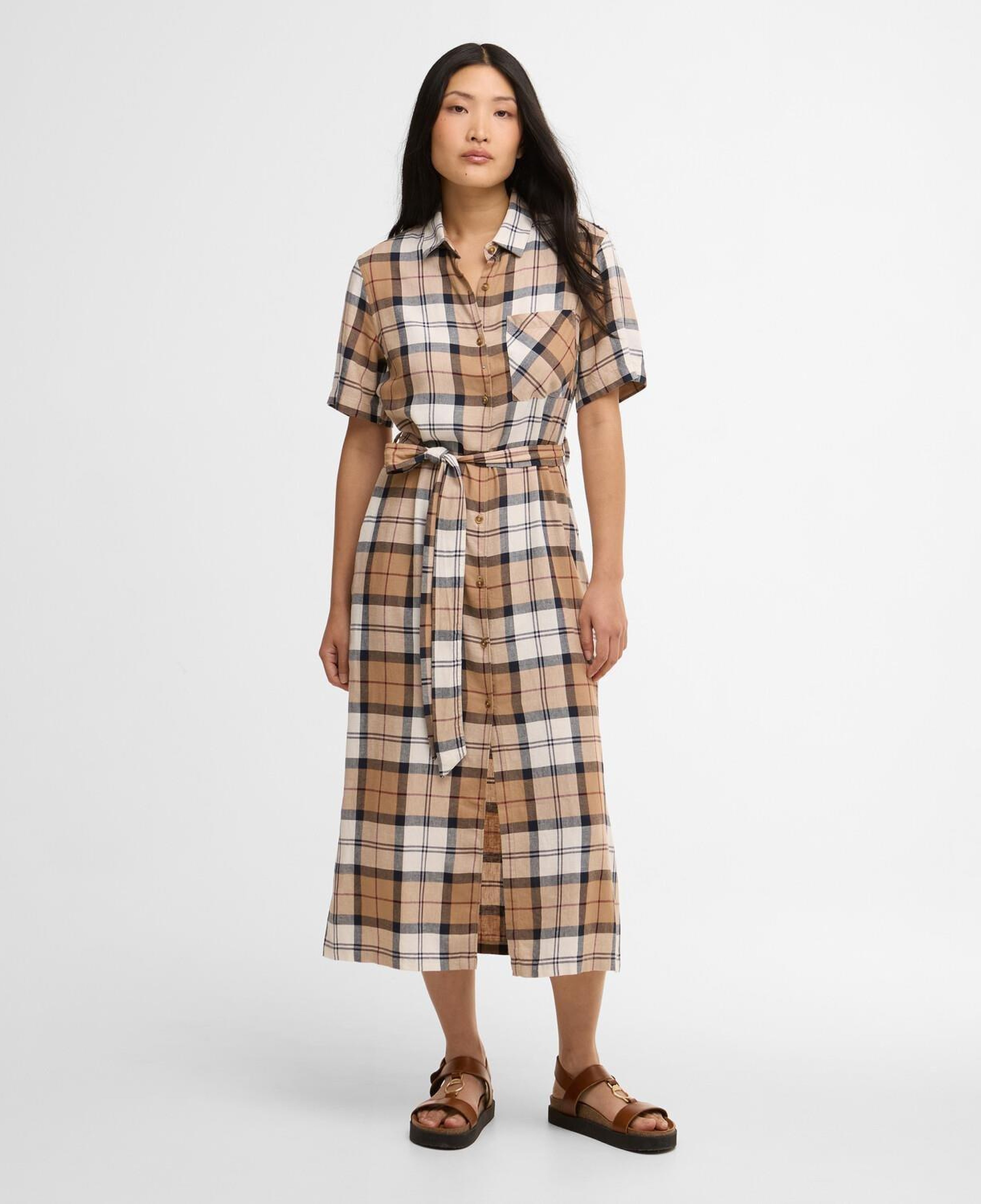 Barbour Fern Midi Elbise