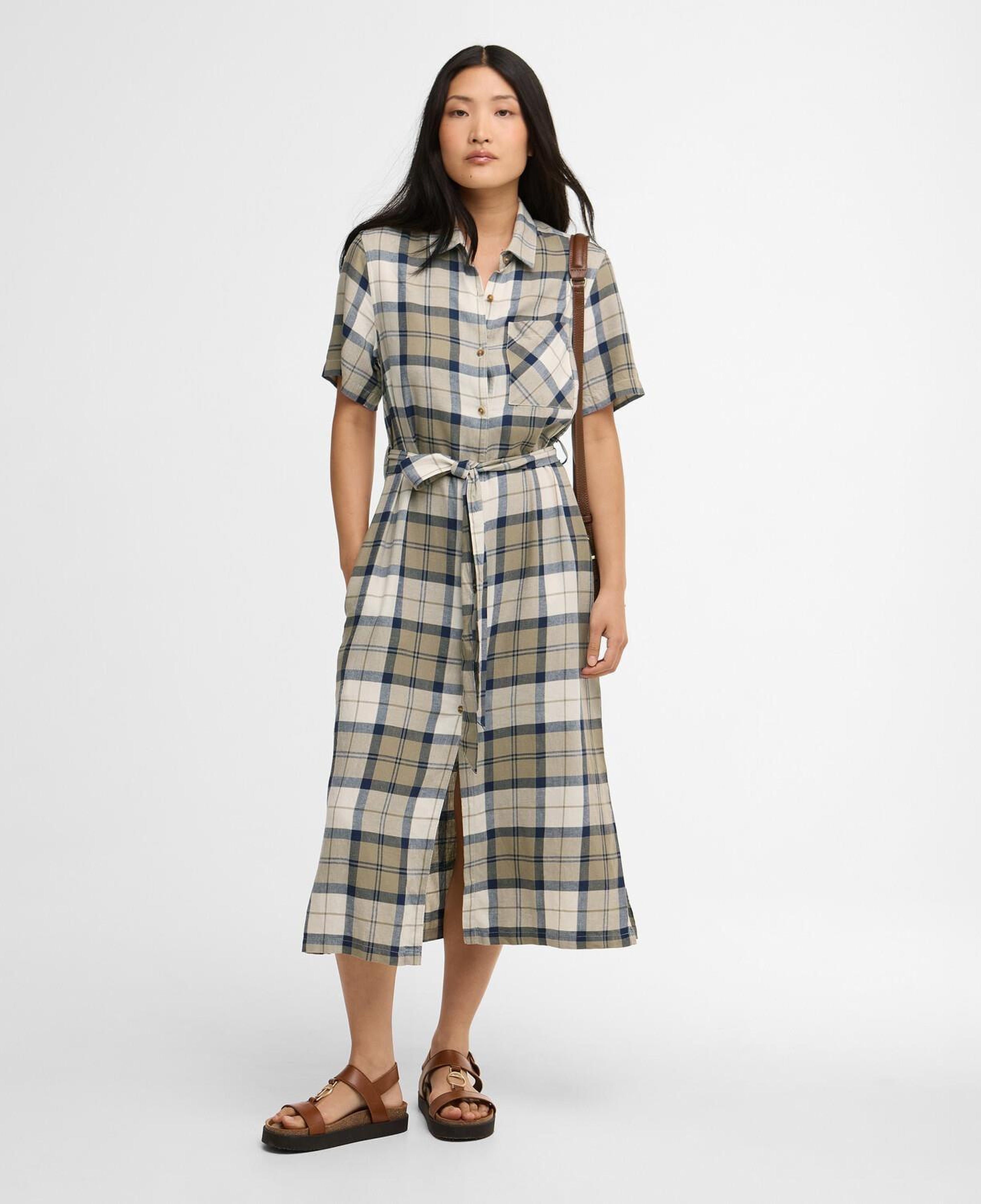 Barbour Fern Midi Elbise