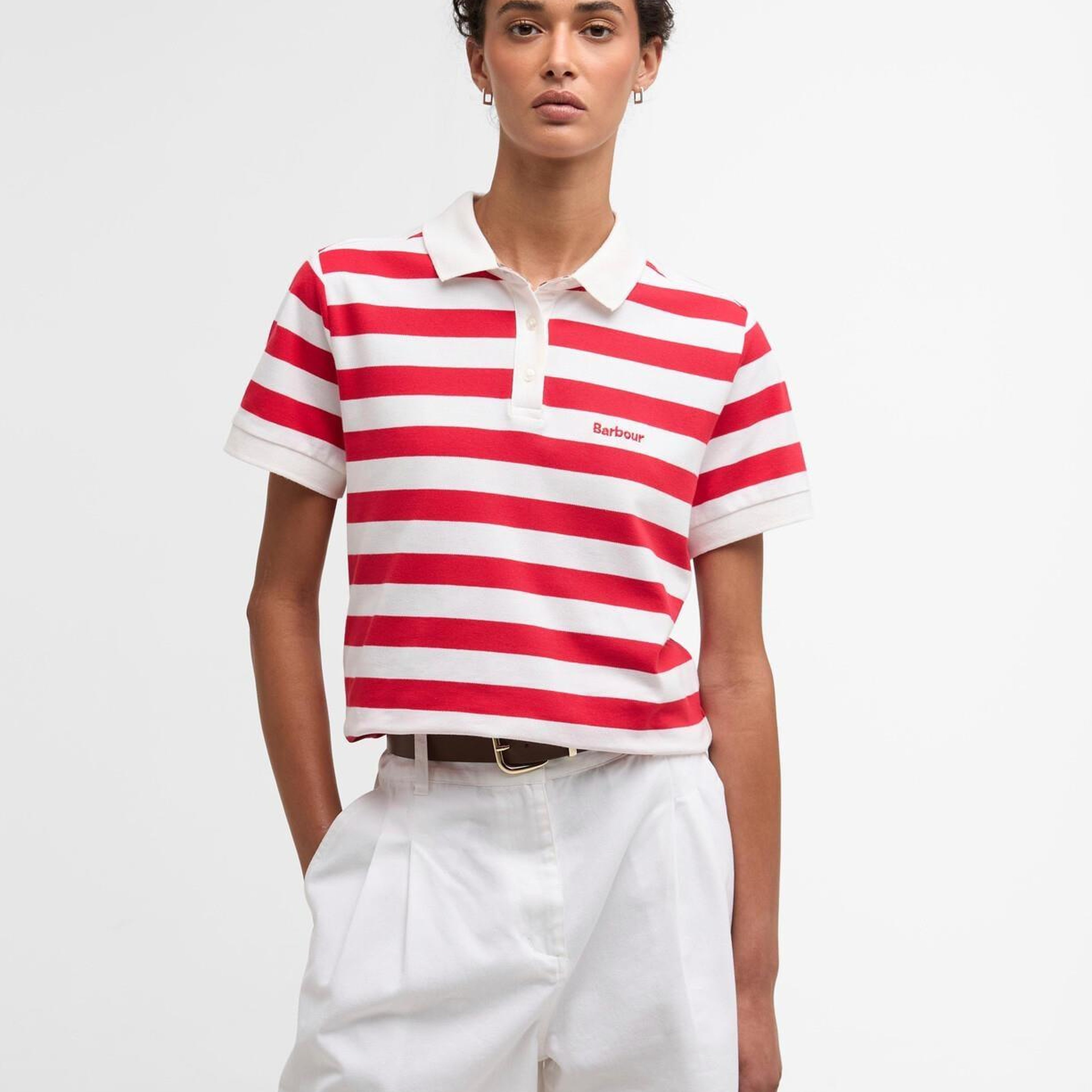 Barbour Ashbourne Çizgili Polo Yaka