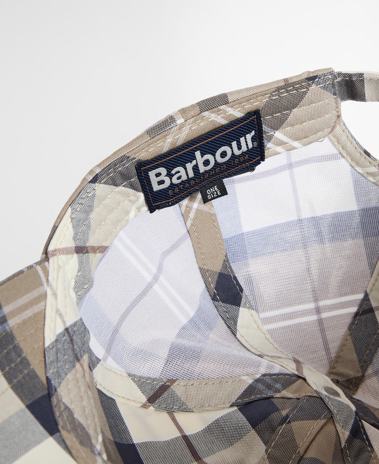 Barbour Tartan Sports Şapka