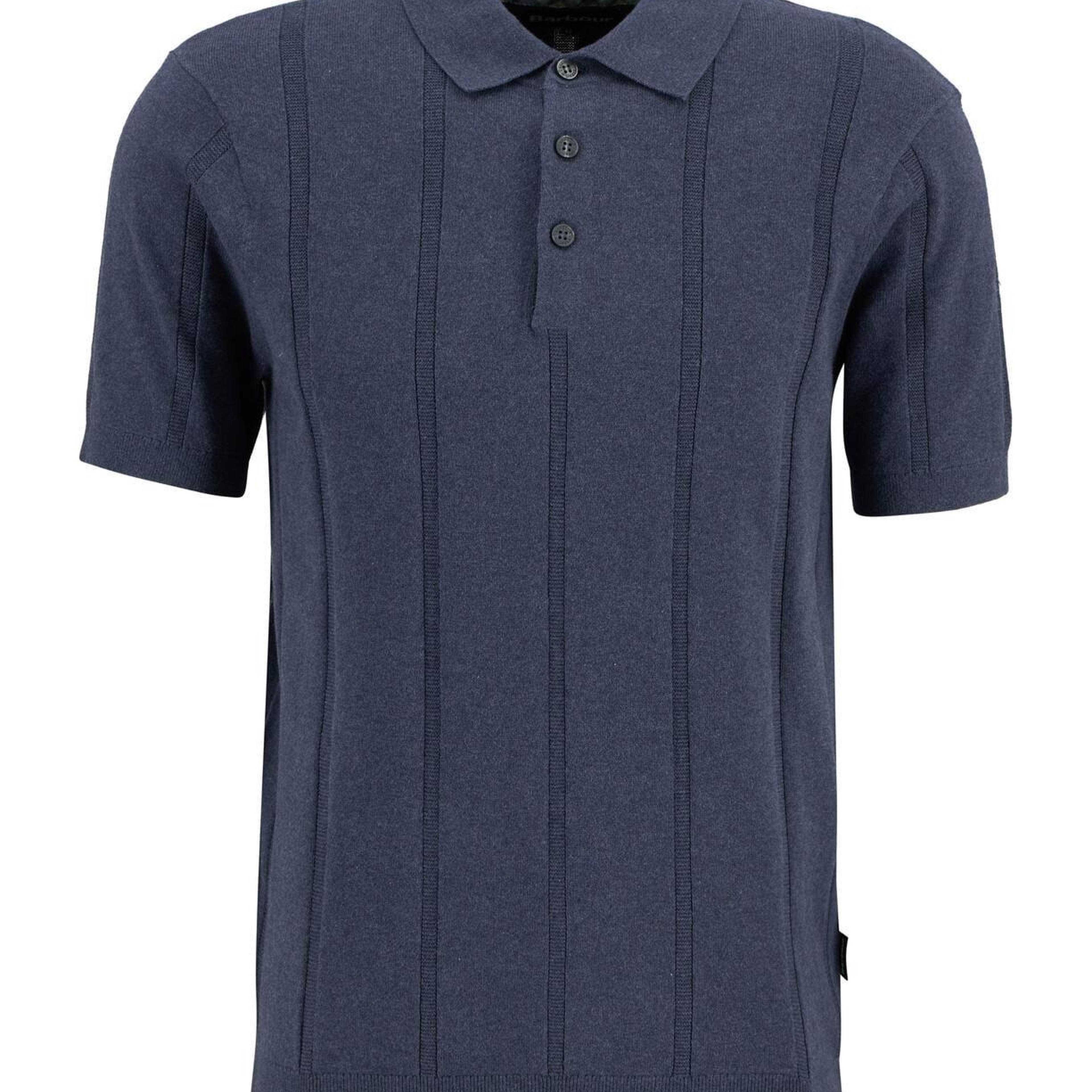 Barbour Wellburn Knitted Triko Polo Yaka