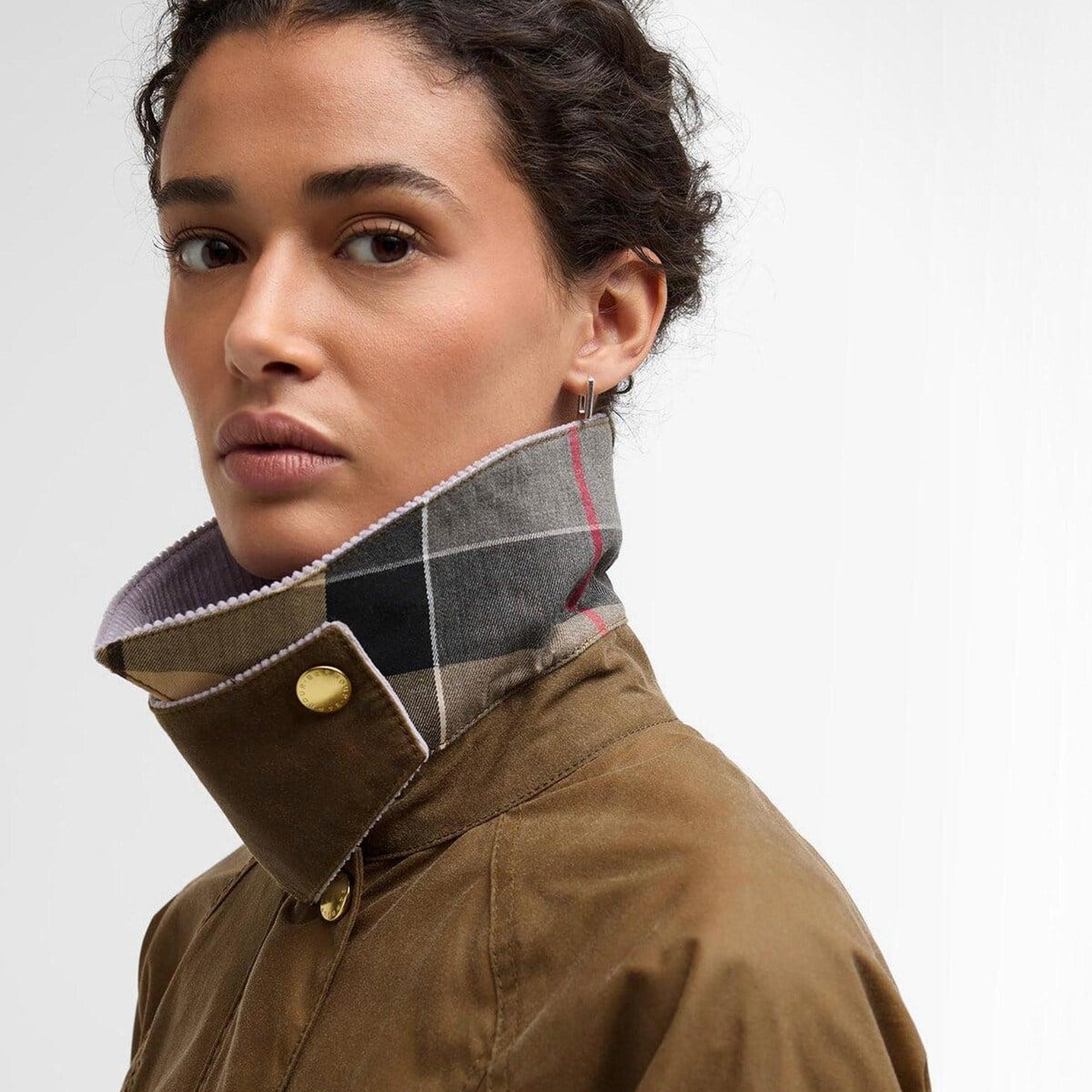 Barbour Cropped Beadnell Yağlı Ceket