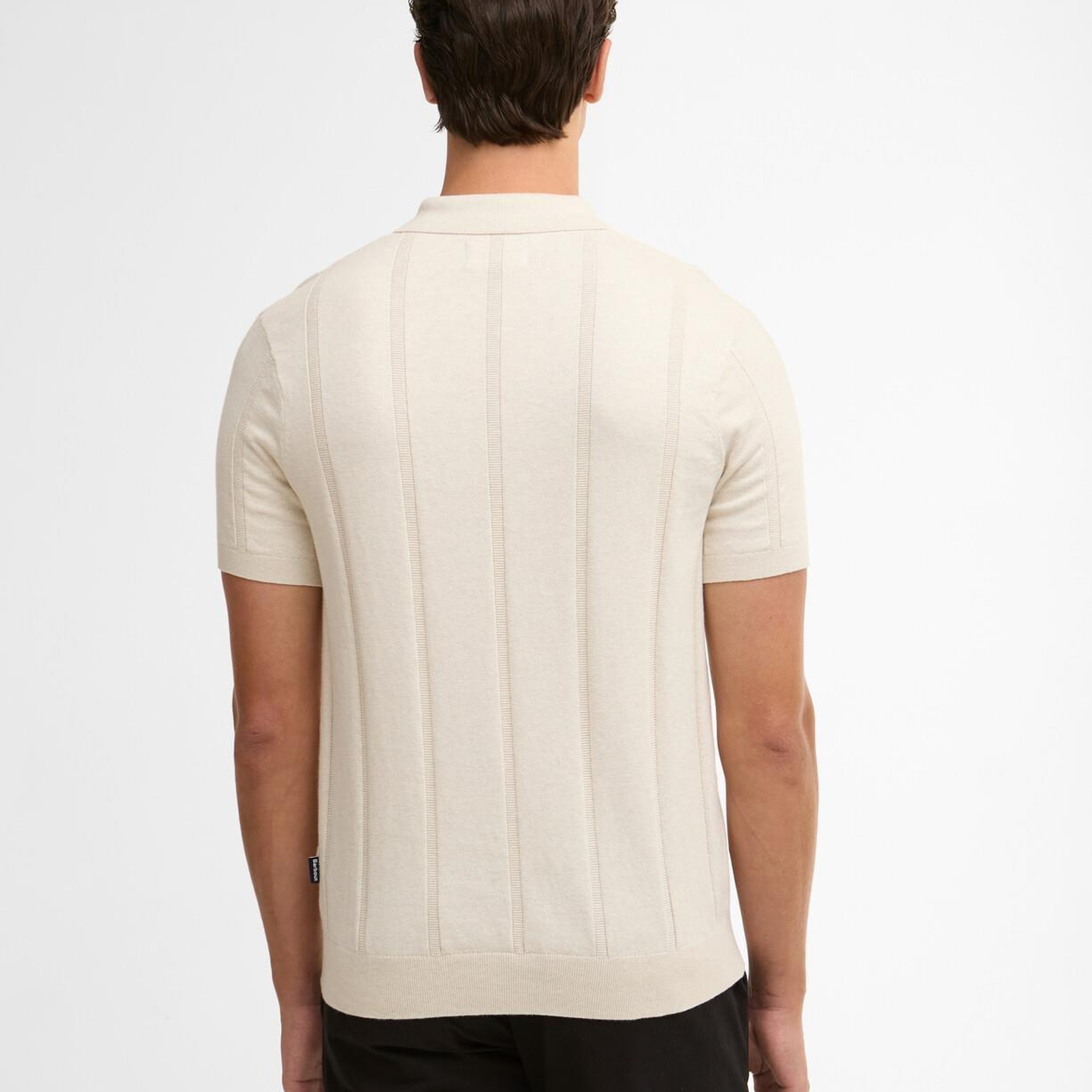 Barbour Wellburn Knitted Triko Polo Yaka