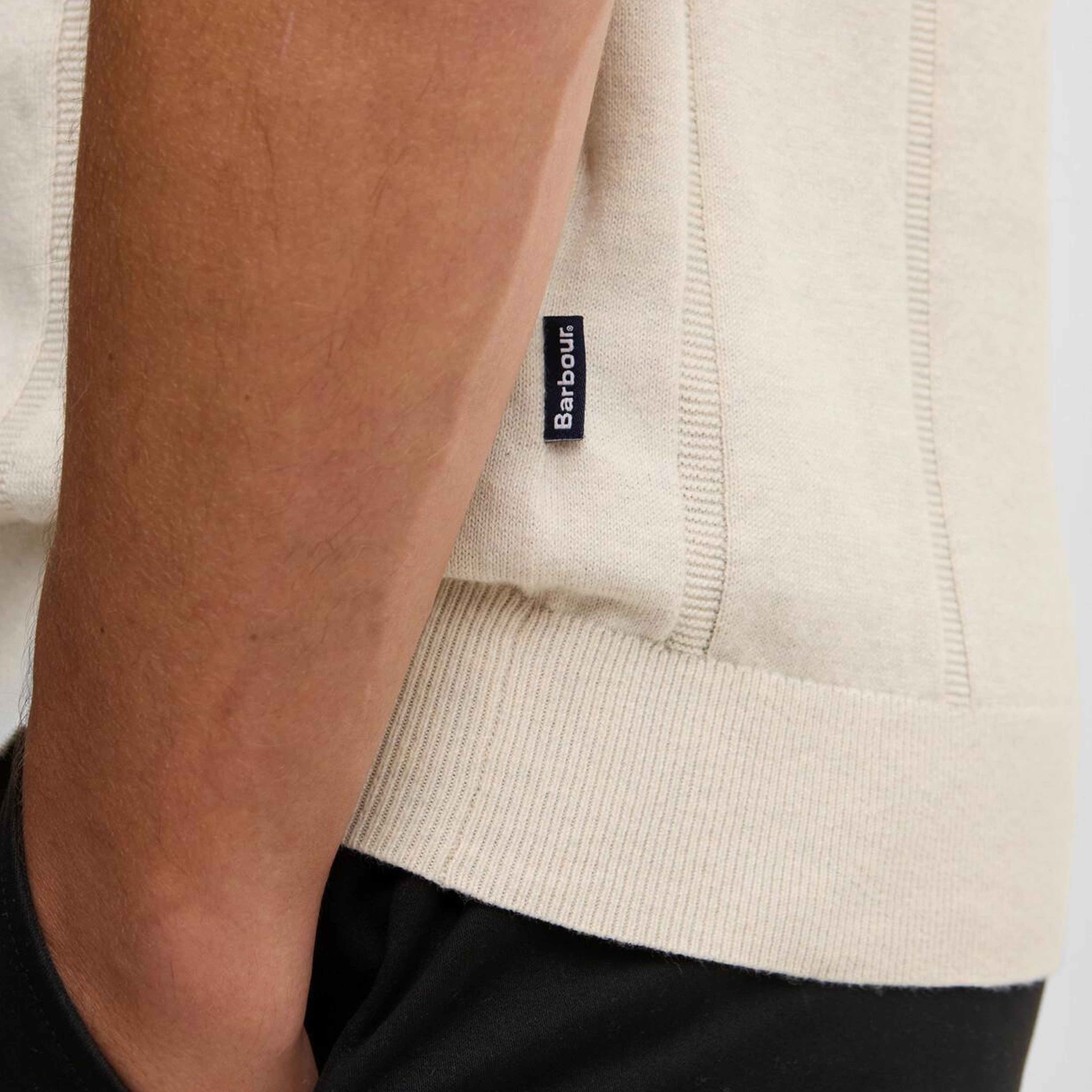 Barbour Wellburn Knitted Triko Polo Yaka