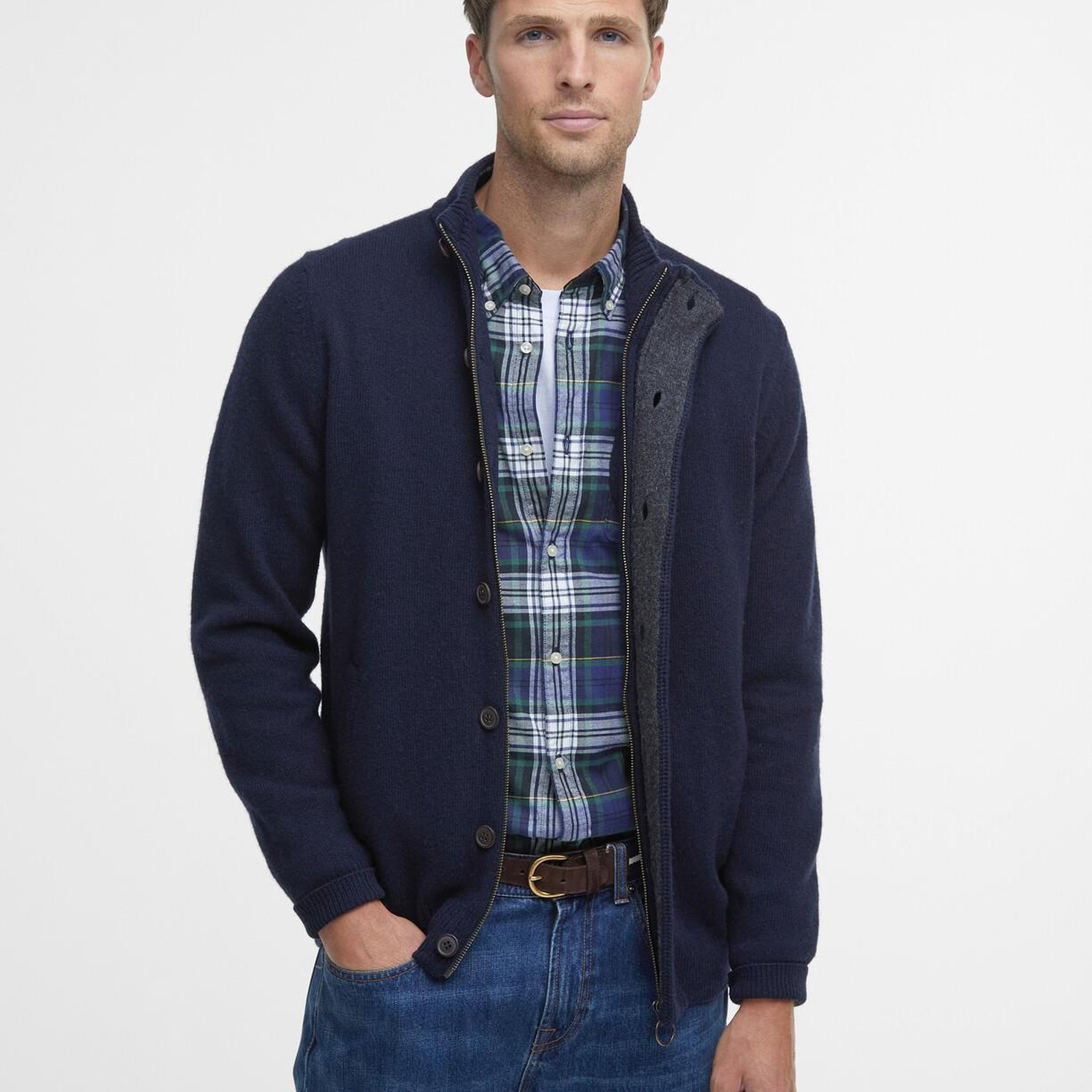 Barbour Patch Zip Through Hırka