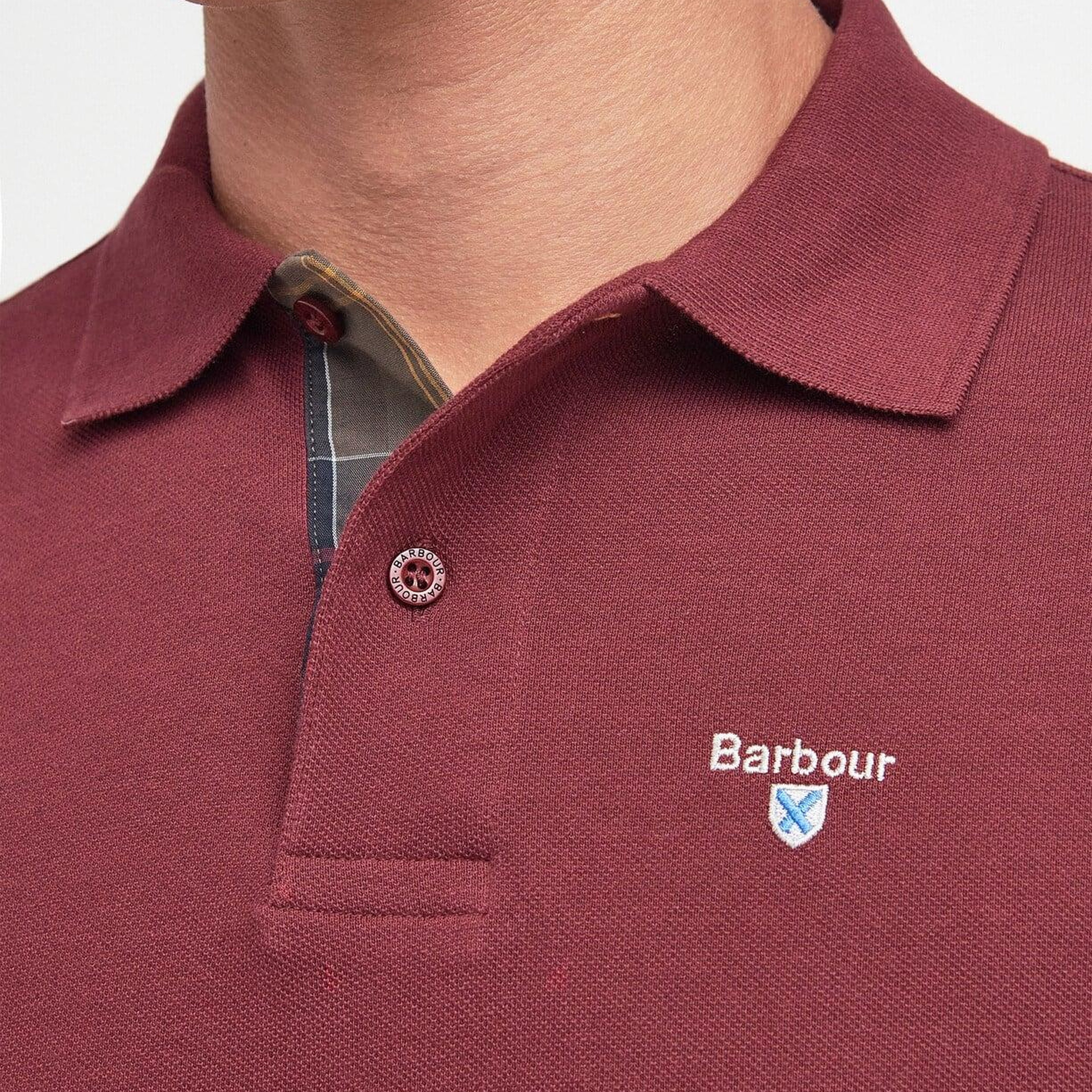 Barbour Tartan Pique Polo Yaka
