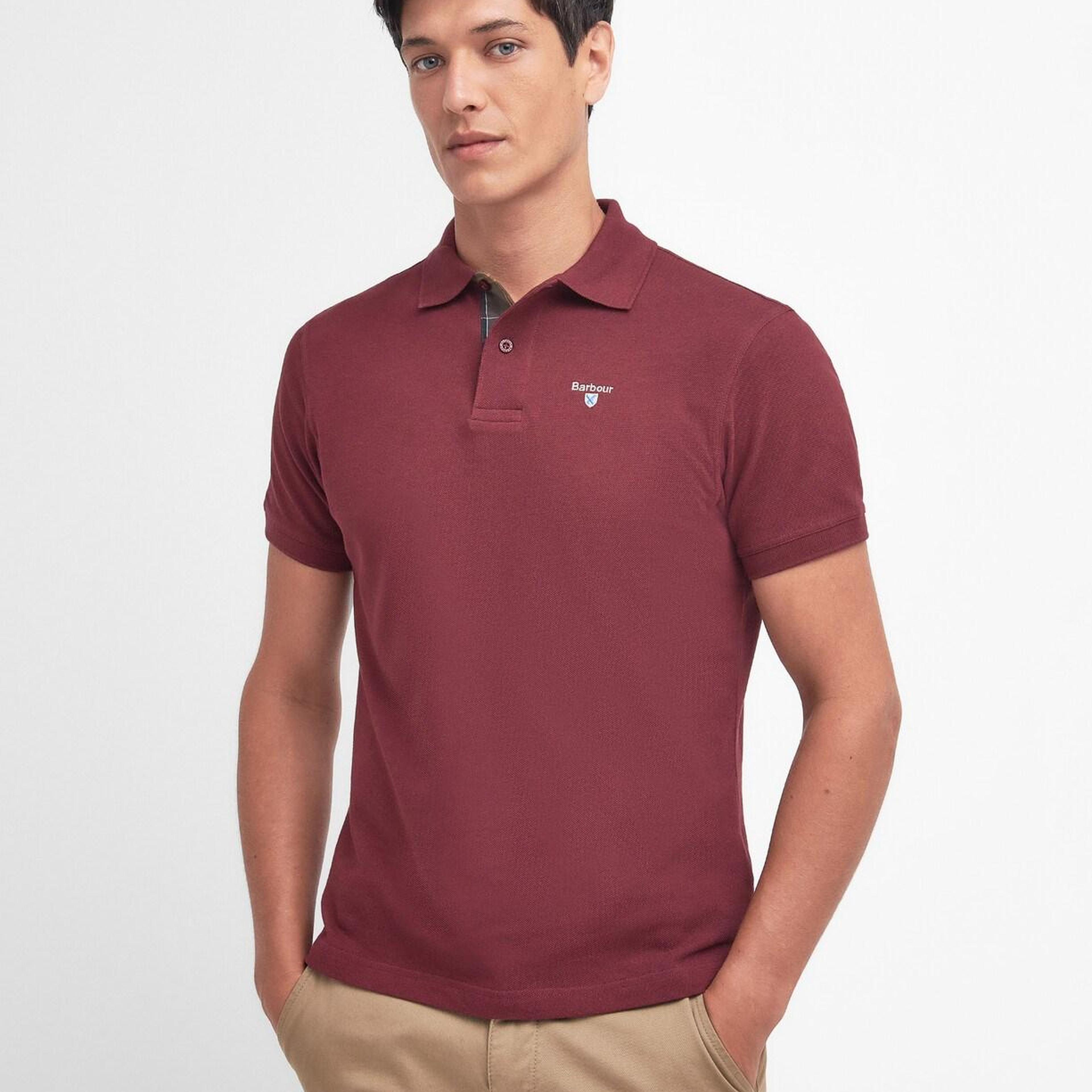Barbour Tartan Pique Polo Yaka
