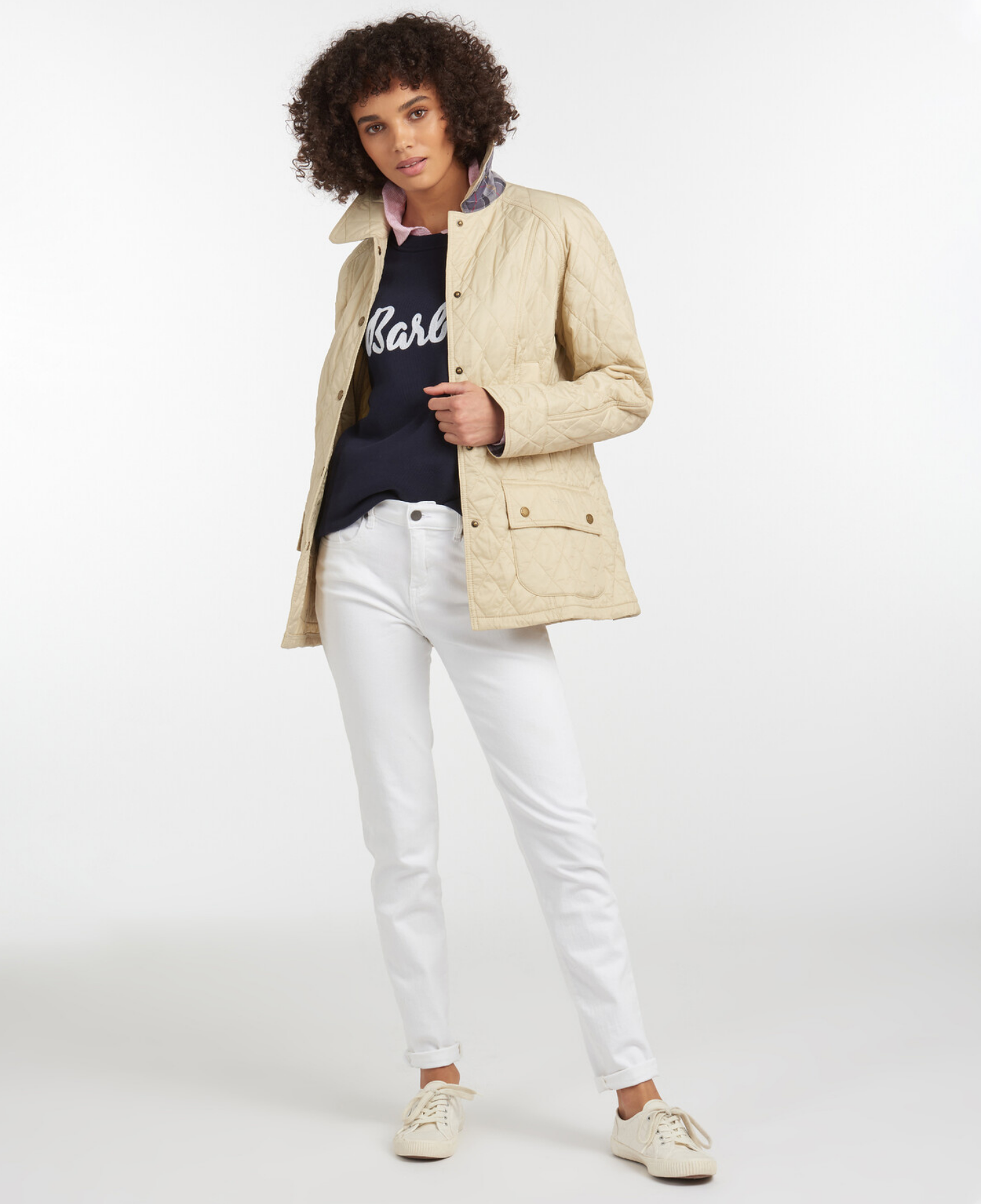 Barbour Beadnell Kapitone Ceket