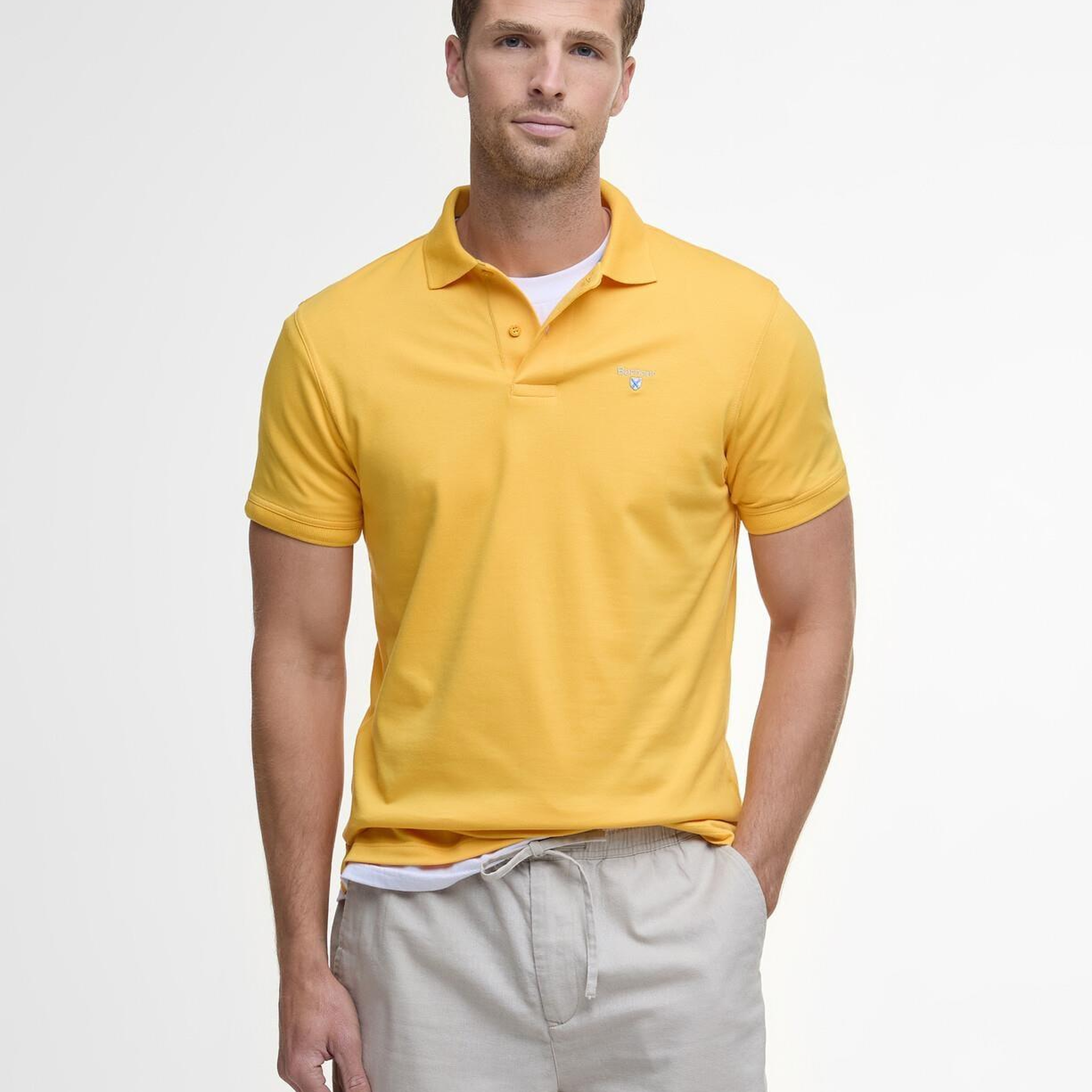 Barbour Cotton Linen Relaxed Şort