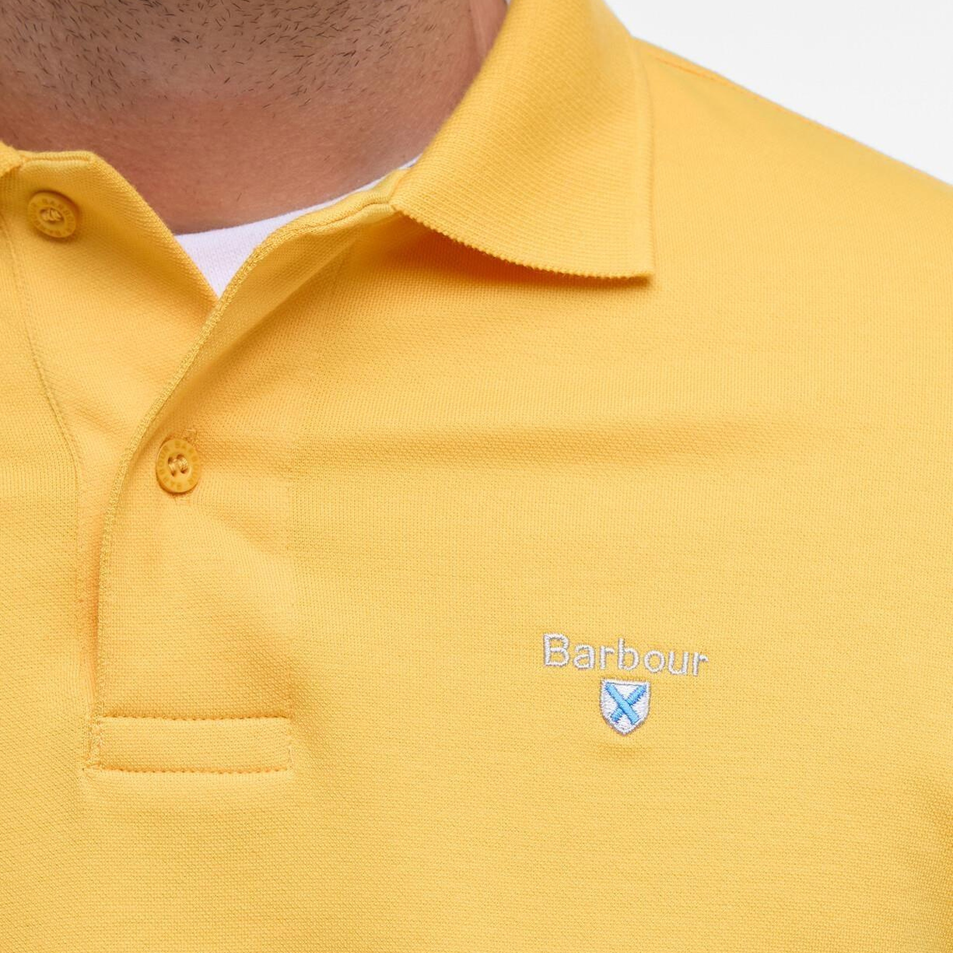 Barbour Active Tailored Fit Polo Yaka