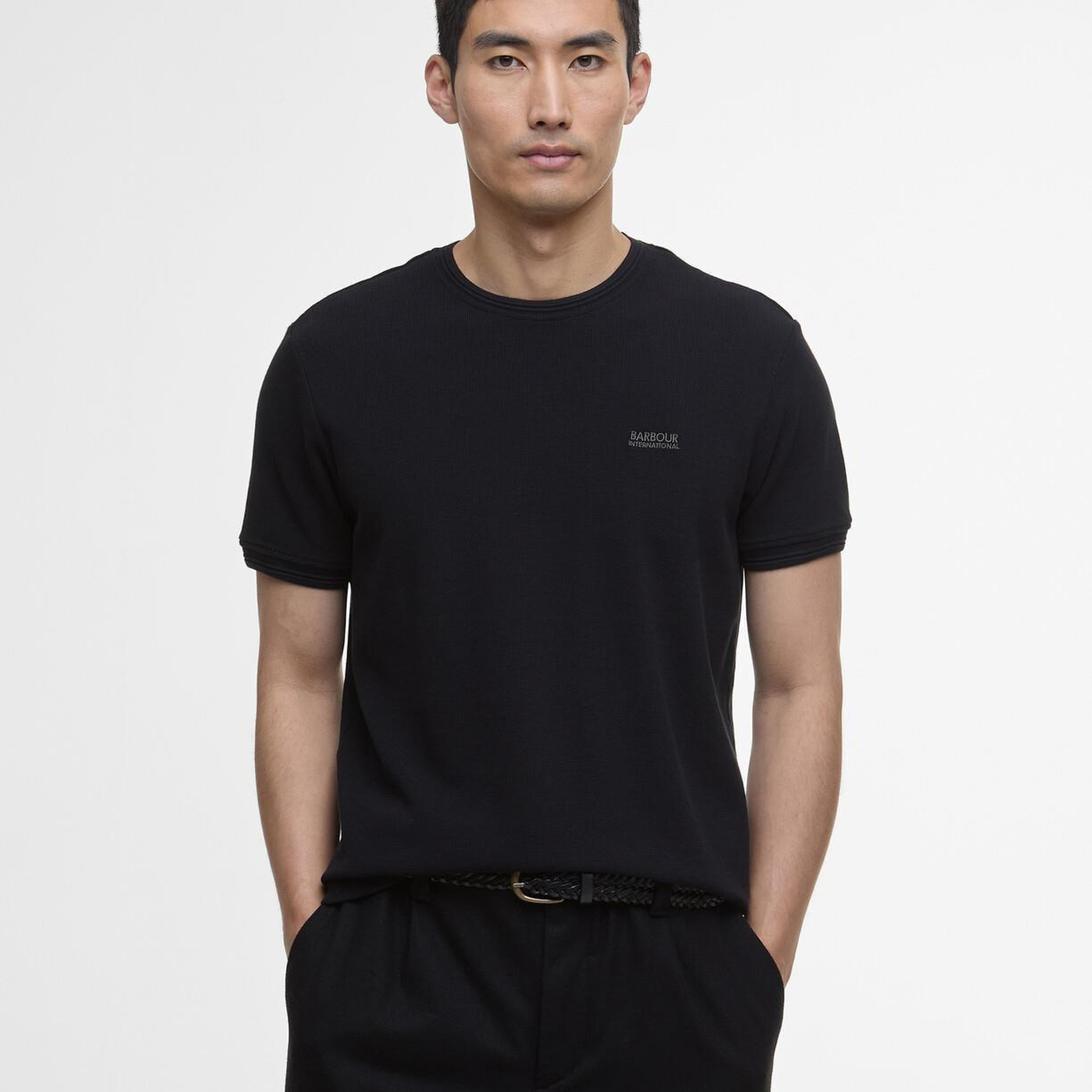 B.Intl Charlie Textured T-Shirt