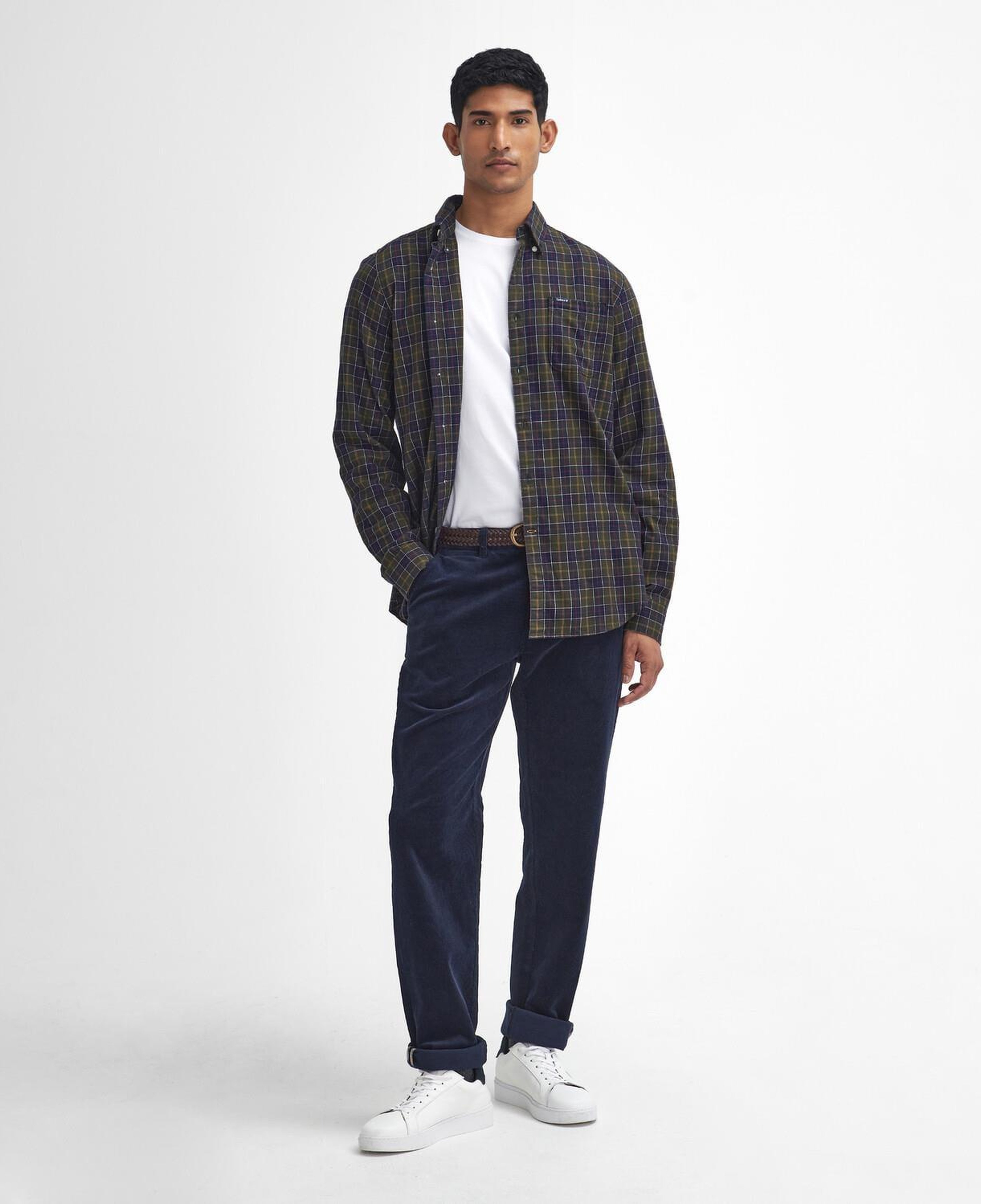 Barbour Stretch Cord Dar Kesim Pantolon
