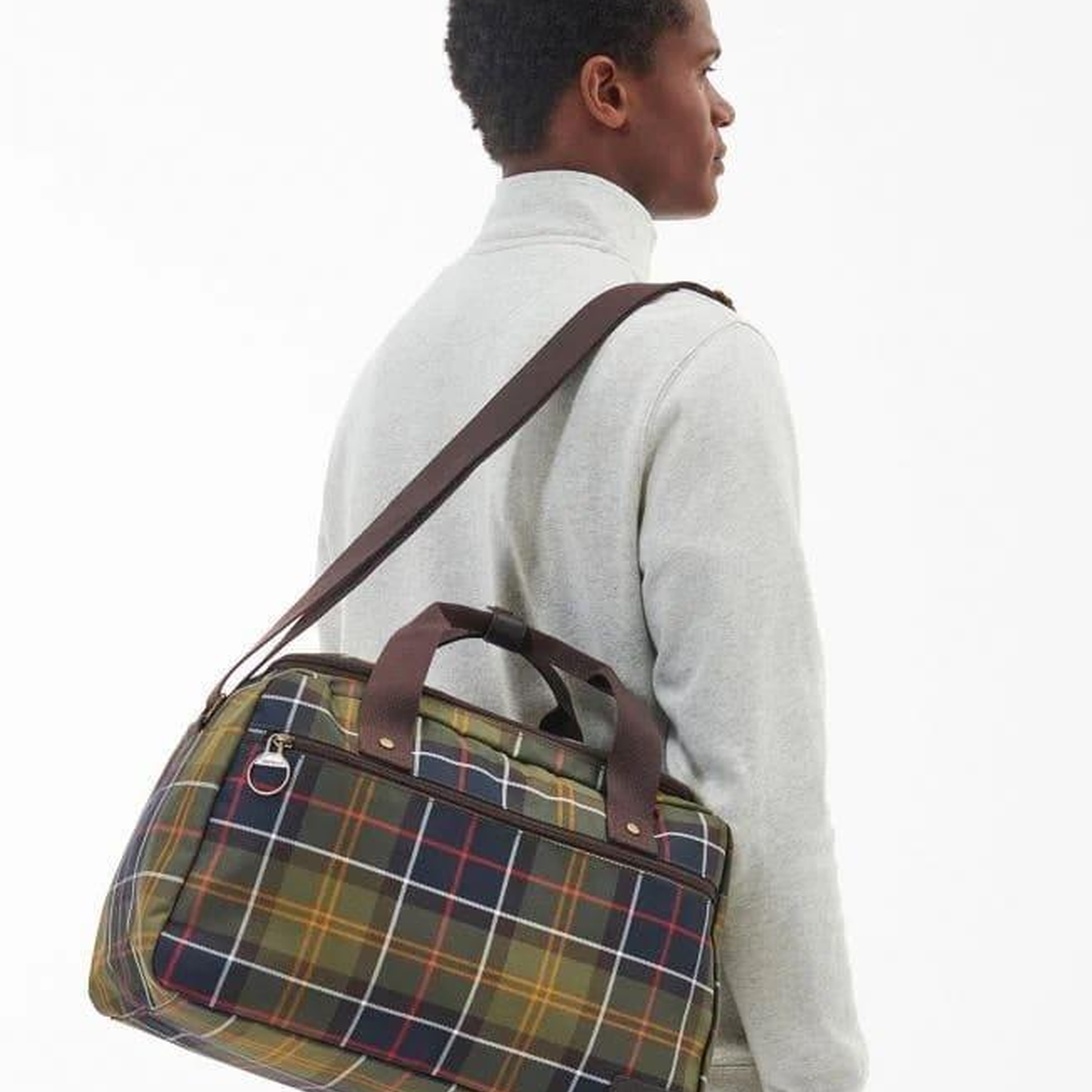 Barbour Torridon Tartan Flight Çanta