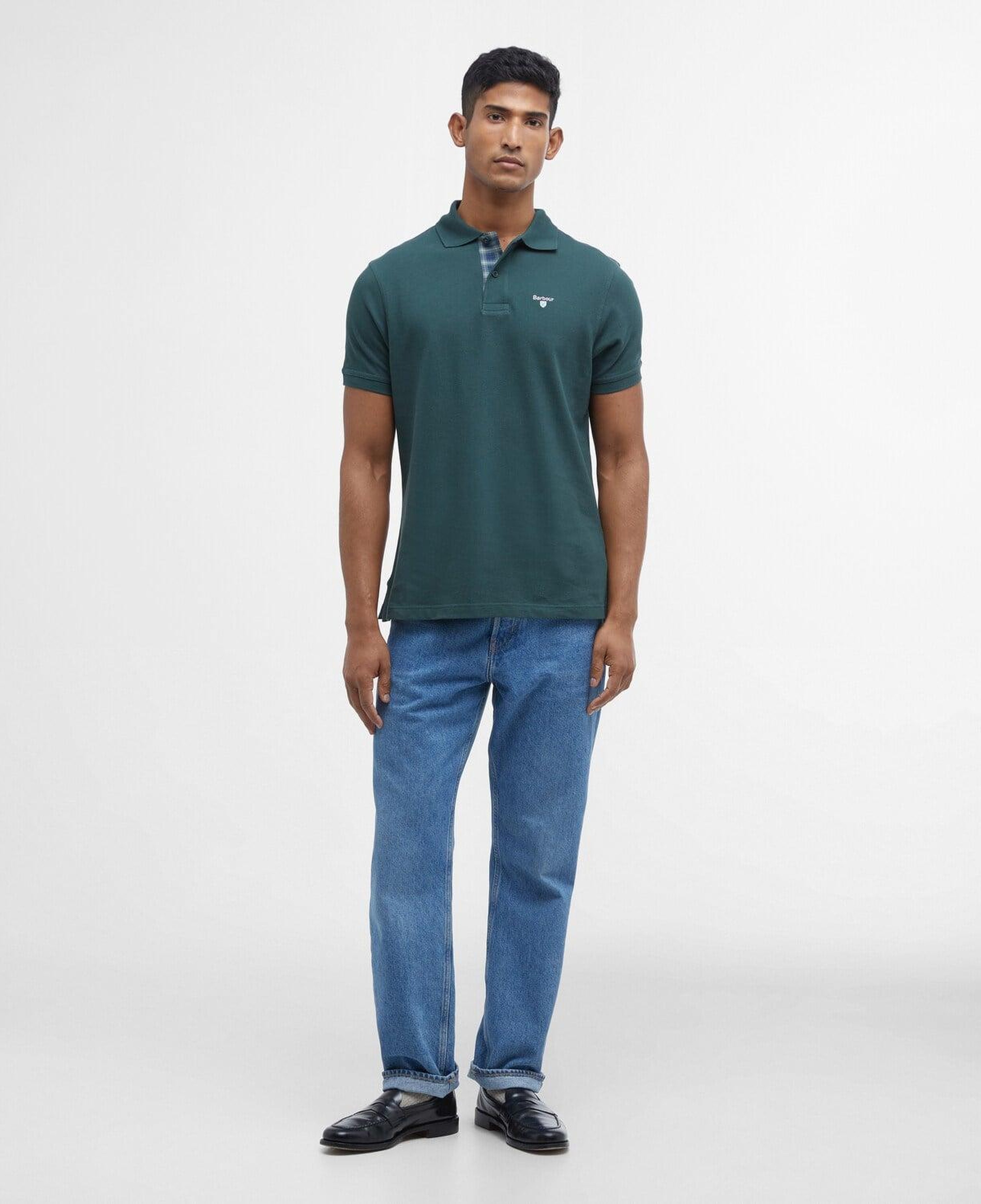 Barbour Tartan Pique Polo Yaka