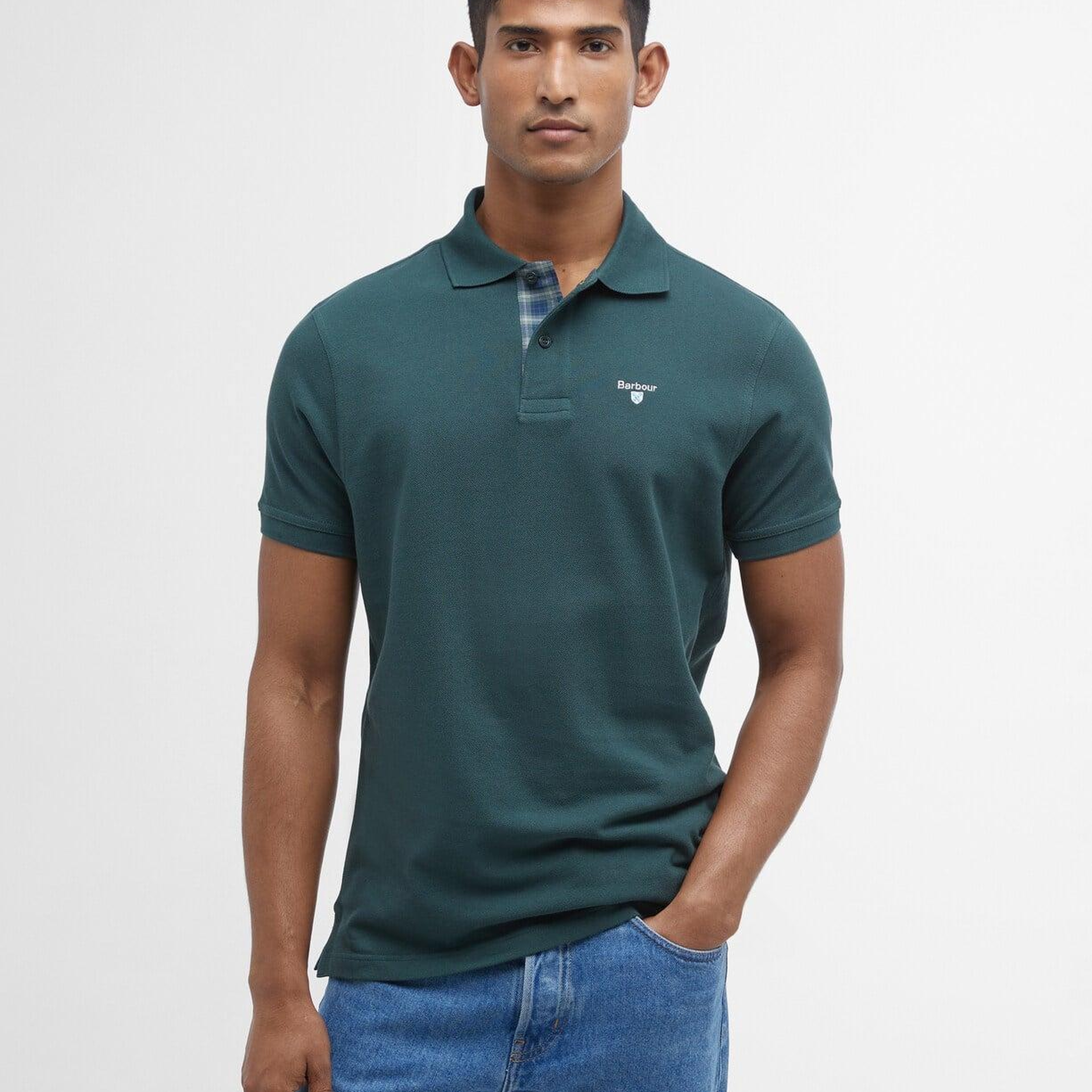 Barbour Tartan Pique Polo Yaka
