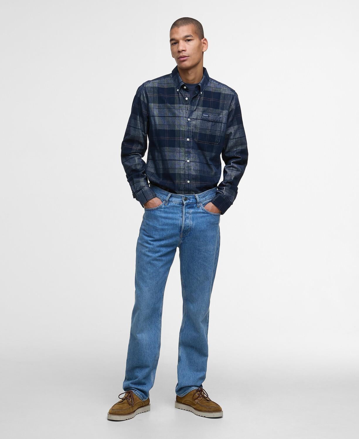 Barbour Blair Tailored Tartan Cord Gömlek