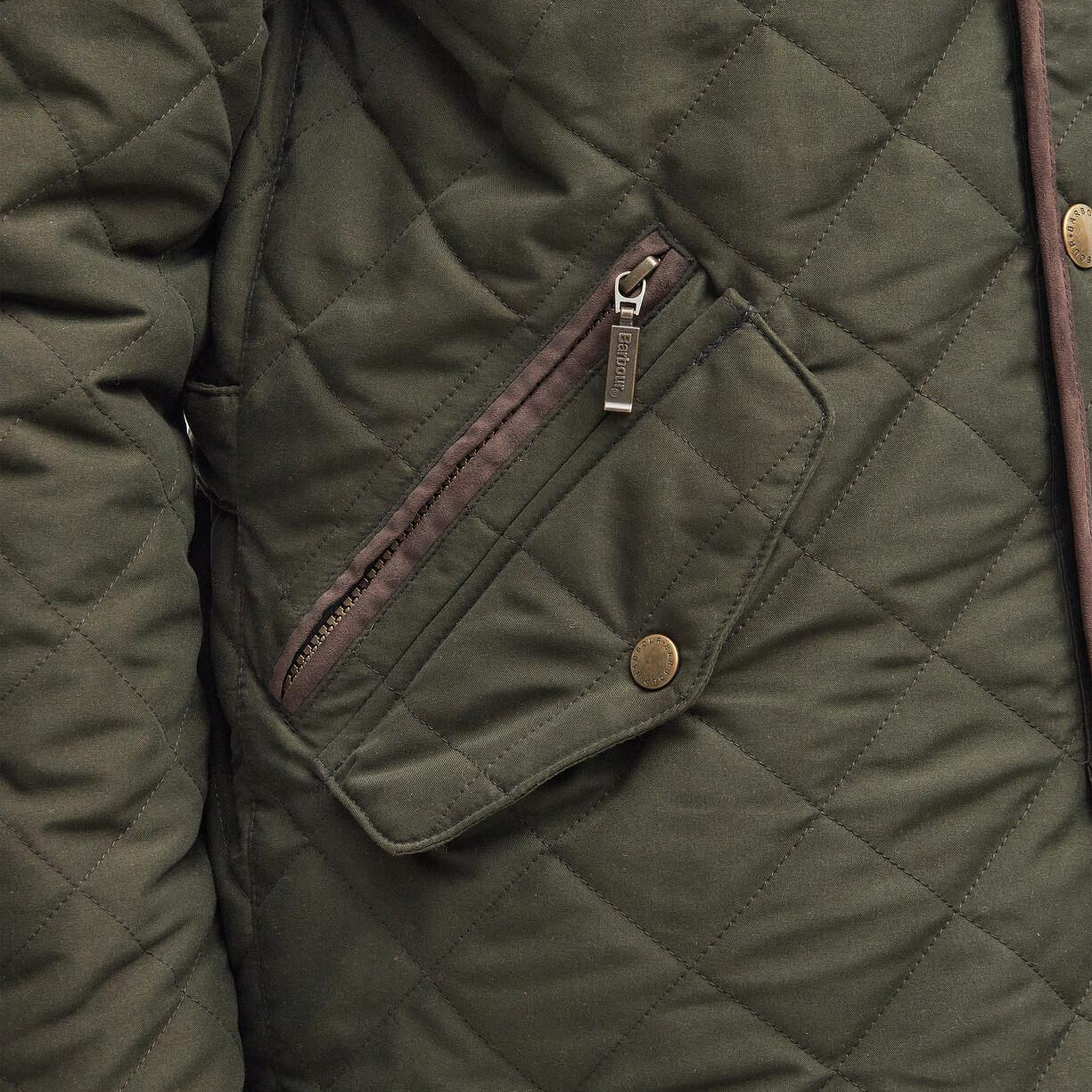 Barbour Waterproof Shoveler Kapitone Ceket