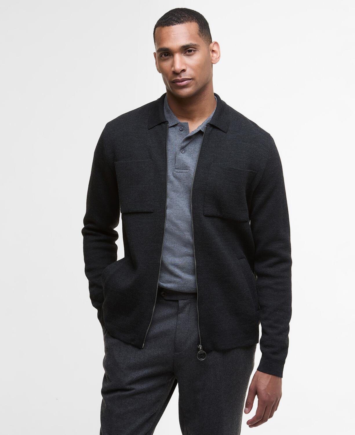 Barbour Croscombe Knitted Zip Through Hırka