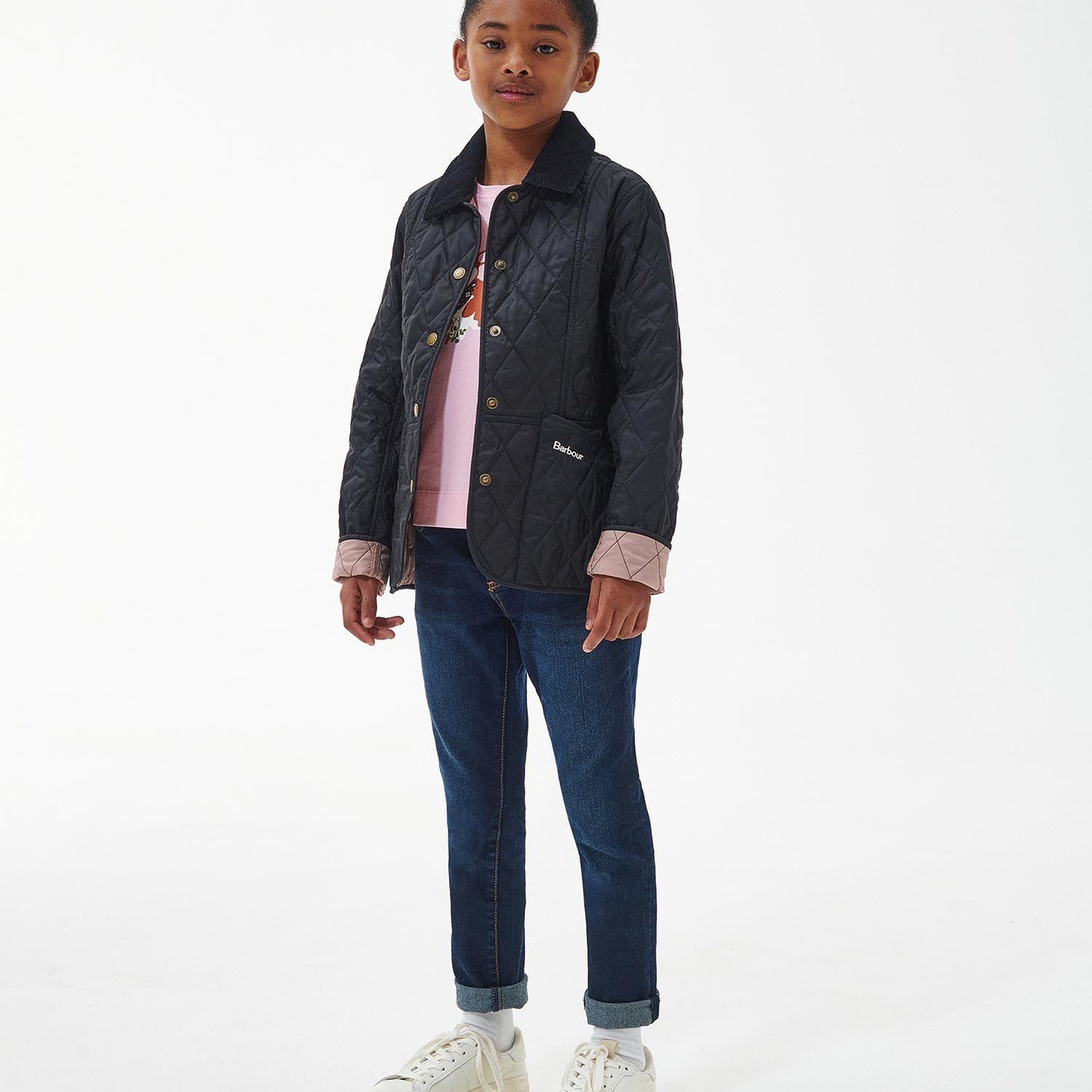Barbour Summer Liddesdale Kız Çocuk Kapitone Ceket