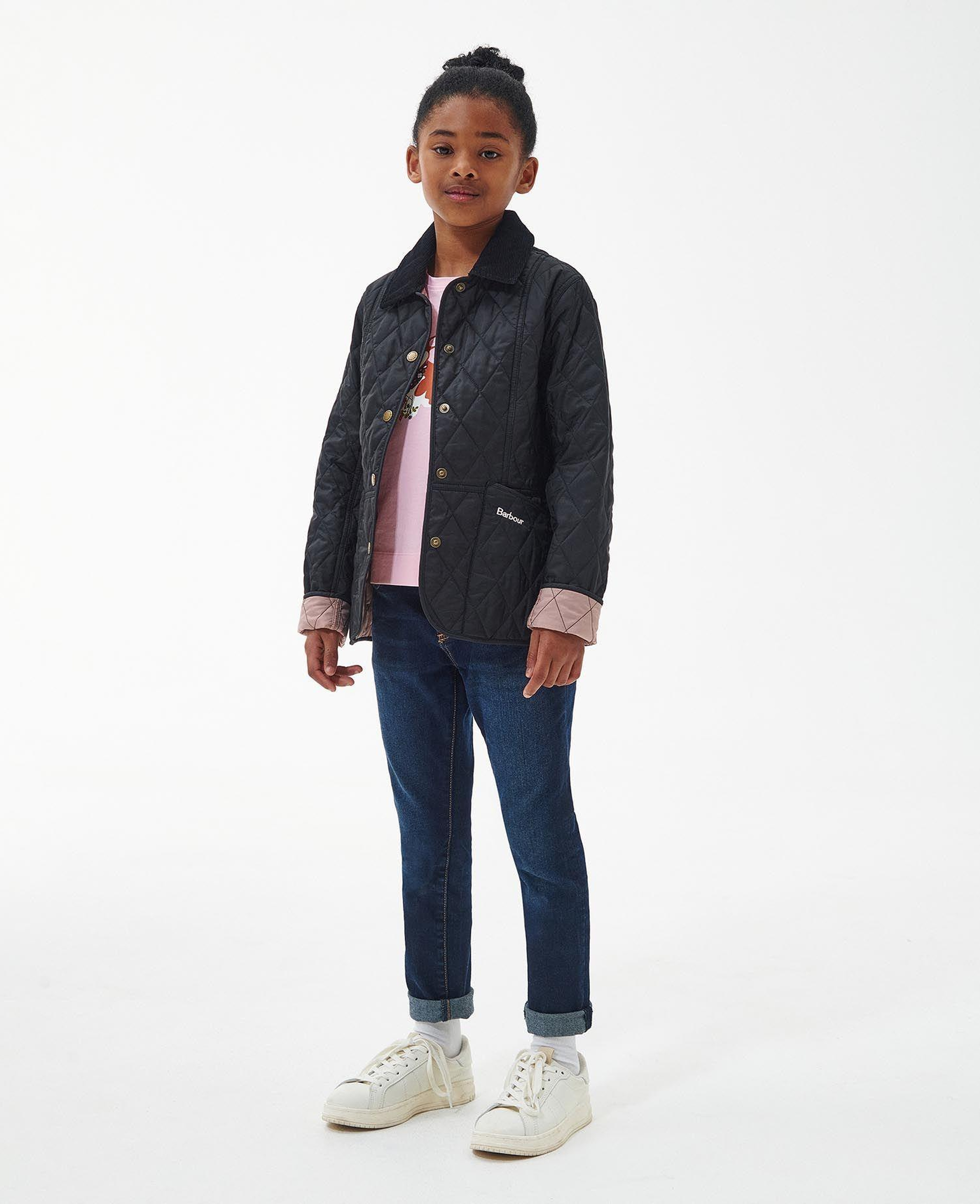 Barbour Summer Liddesdale Kız Çocuk Kapitone Ceket