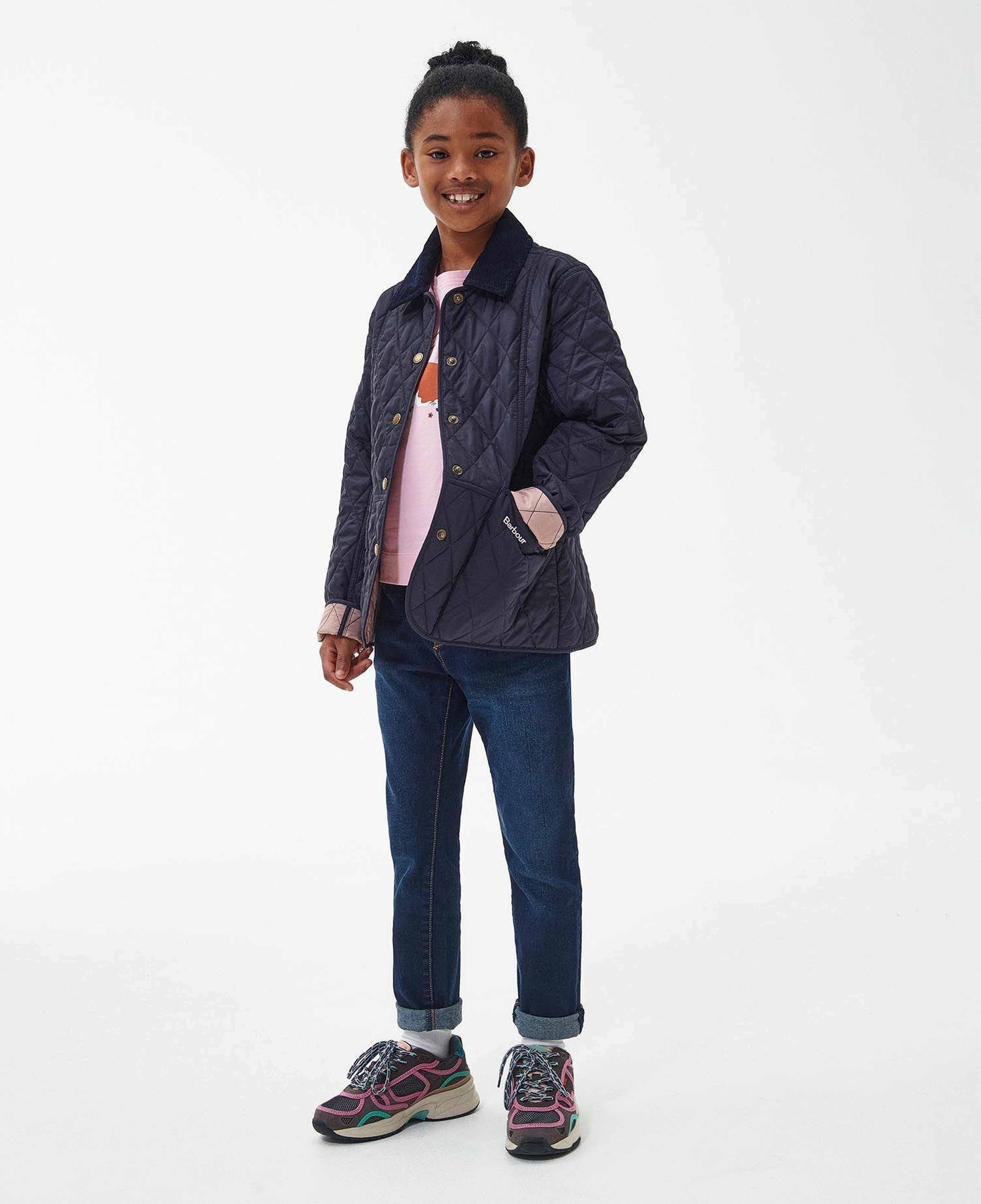 Barbour Summer Liddesdale Kız Çocuk Kapitone Ceket