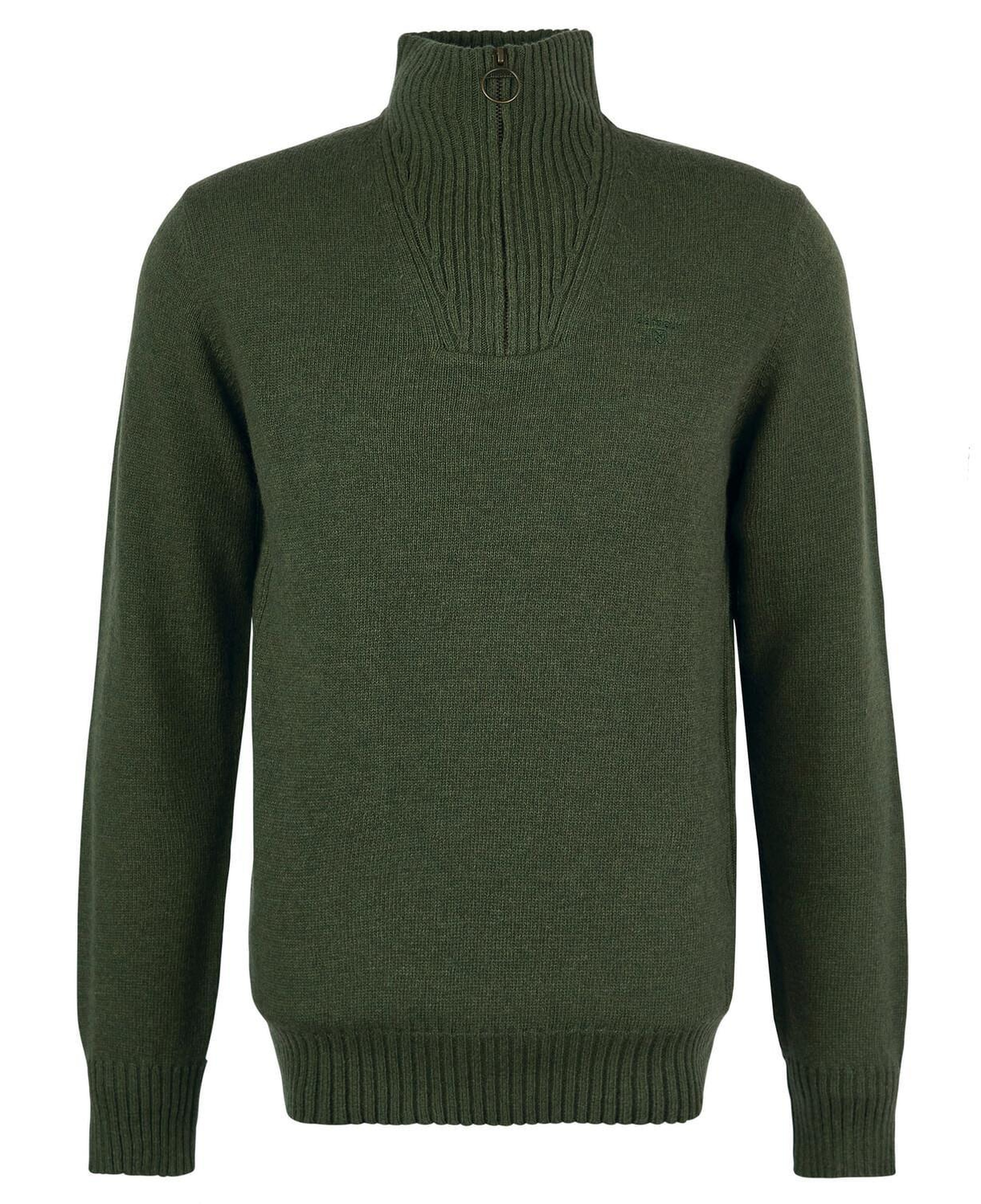 Barbour Essential Lambswool Half Zip Kazak