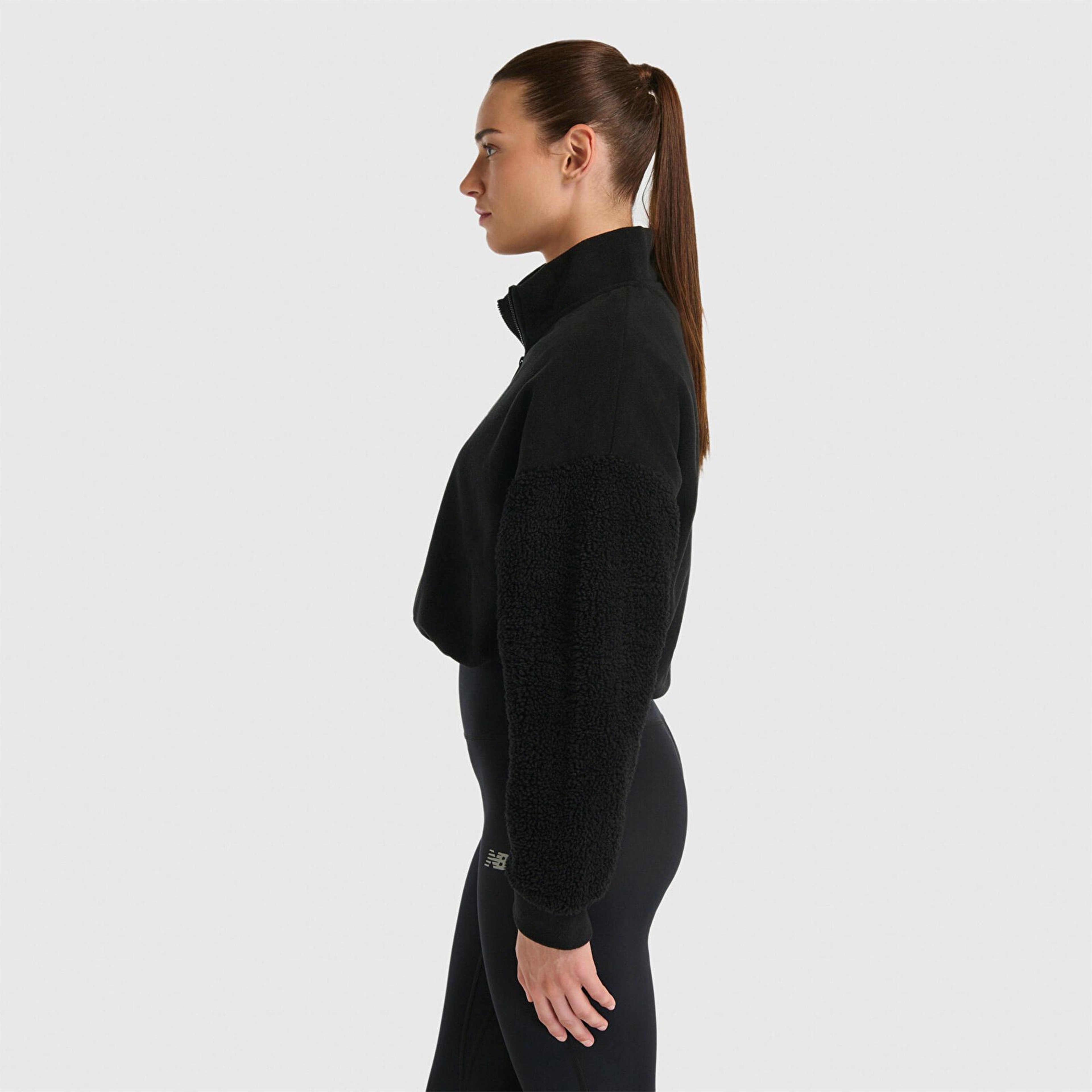 New Balance Siyah Kadın Sweatshirt