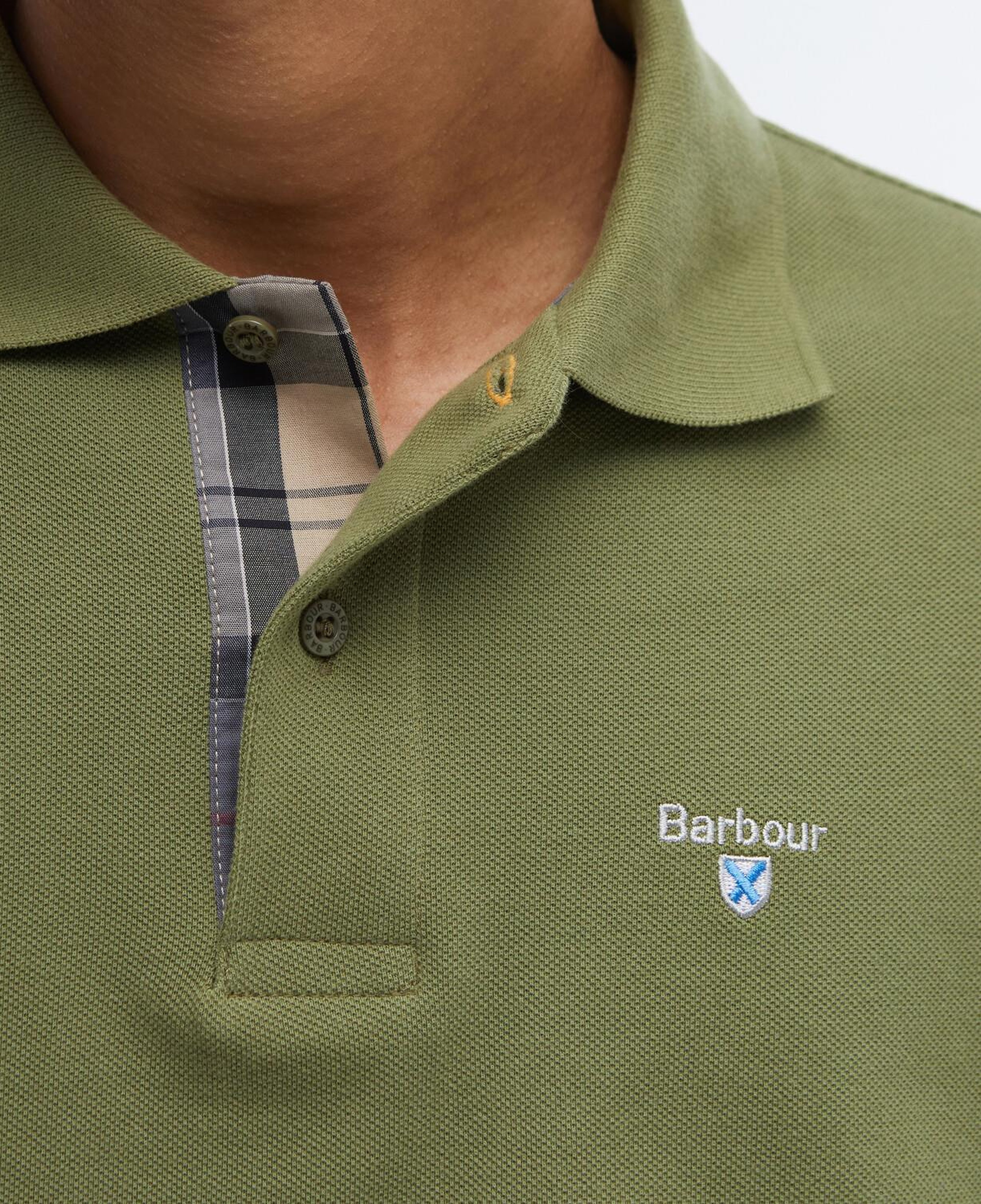 Barbour Tartan Pique Polo Yaka