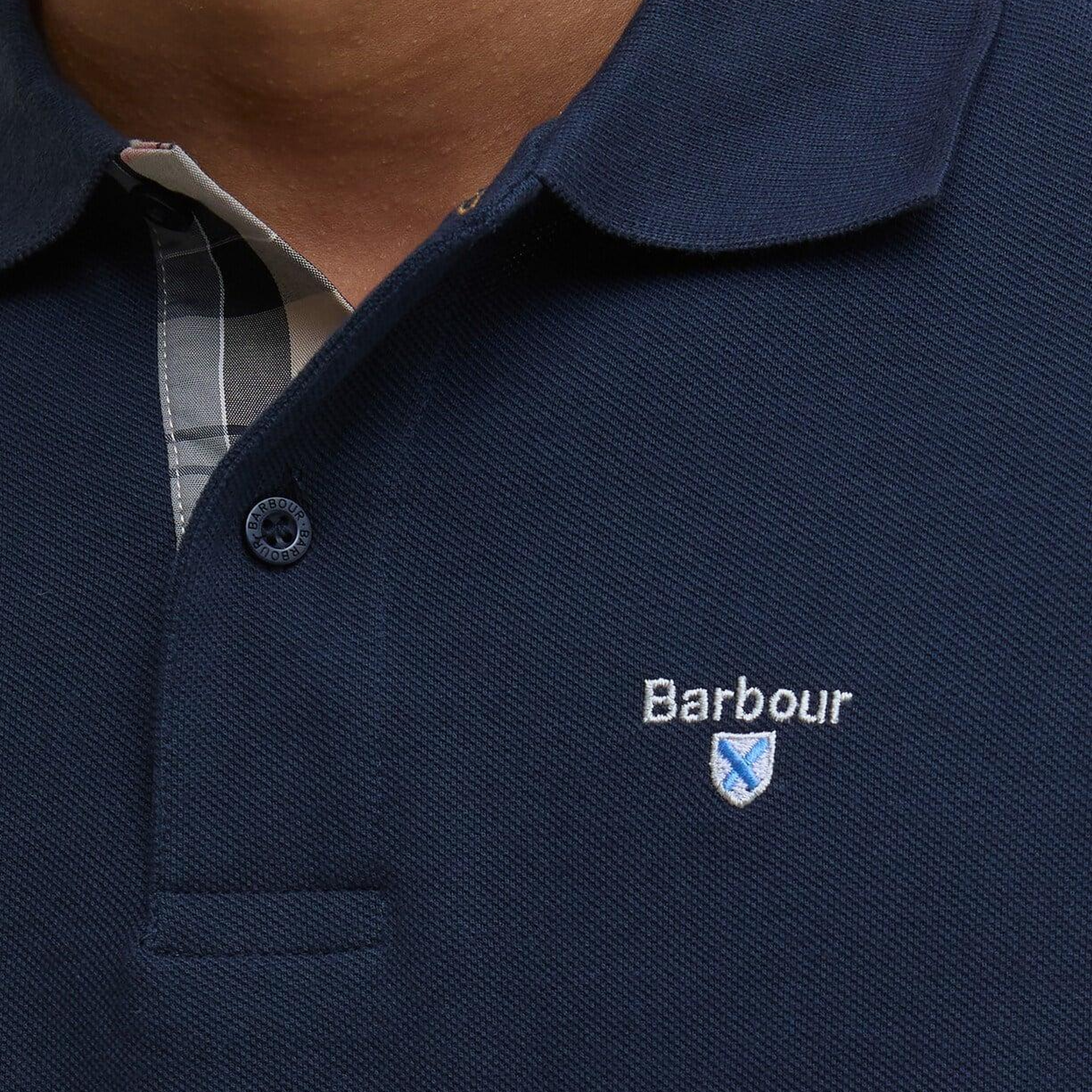 Barbour Tartan Pique Polo Yaka