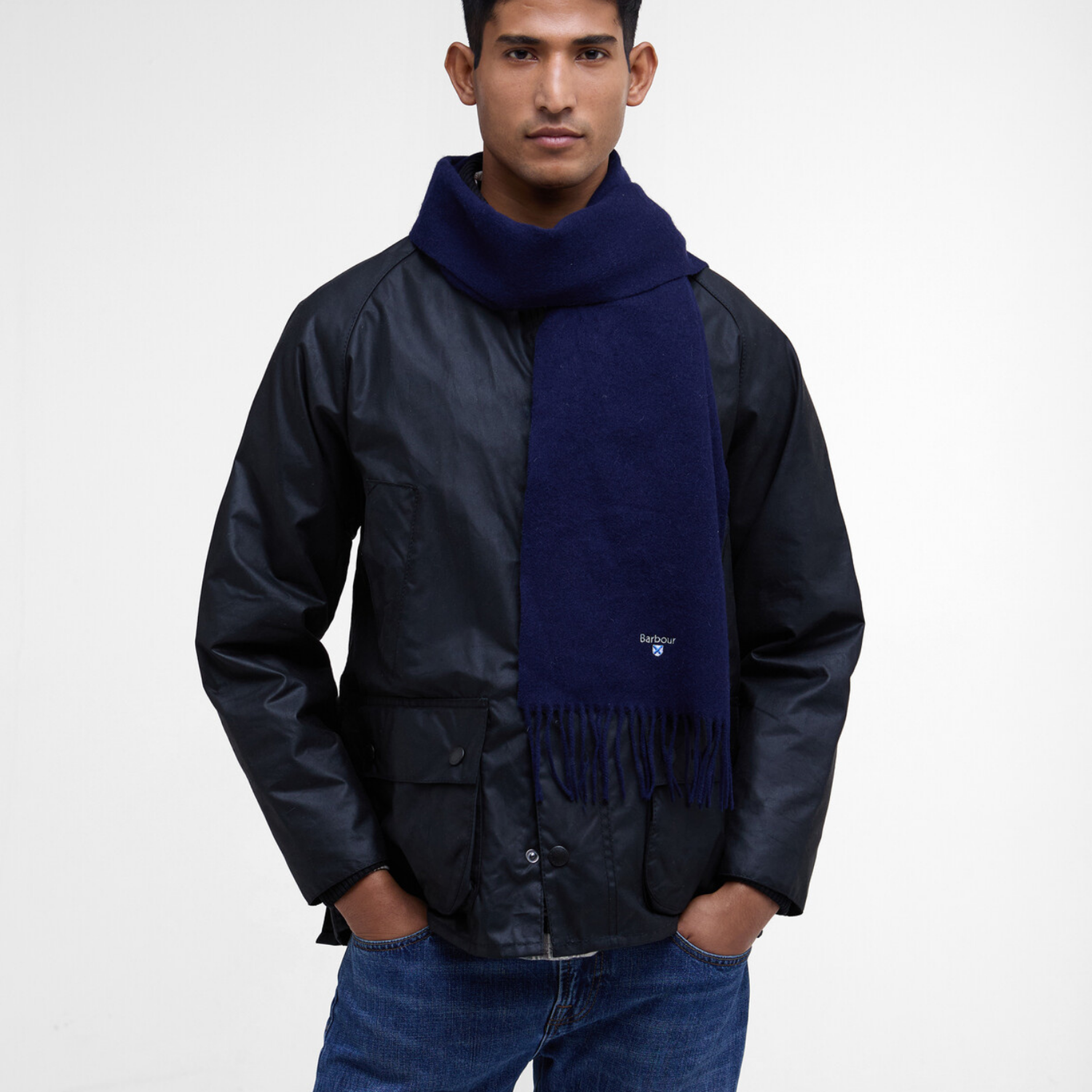 Barbour Plain Lambswool Atkı