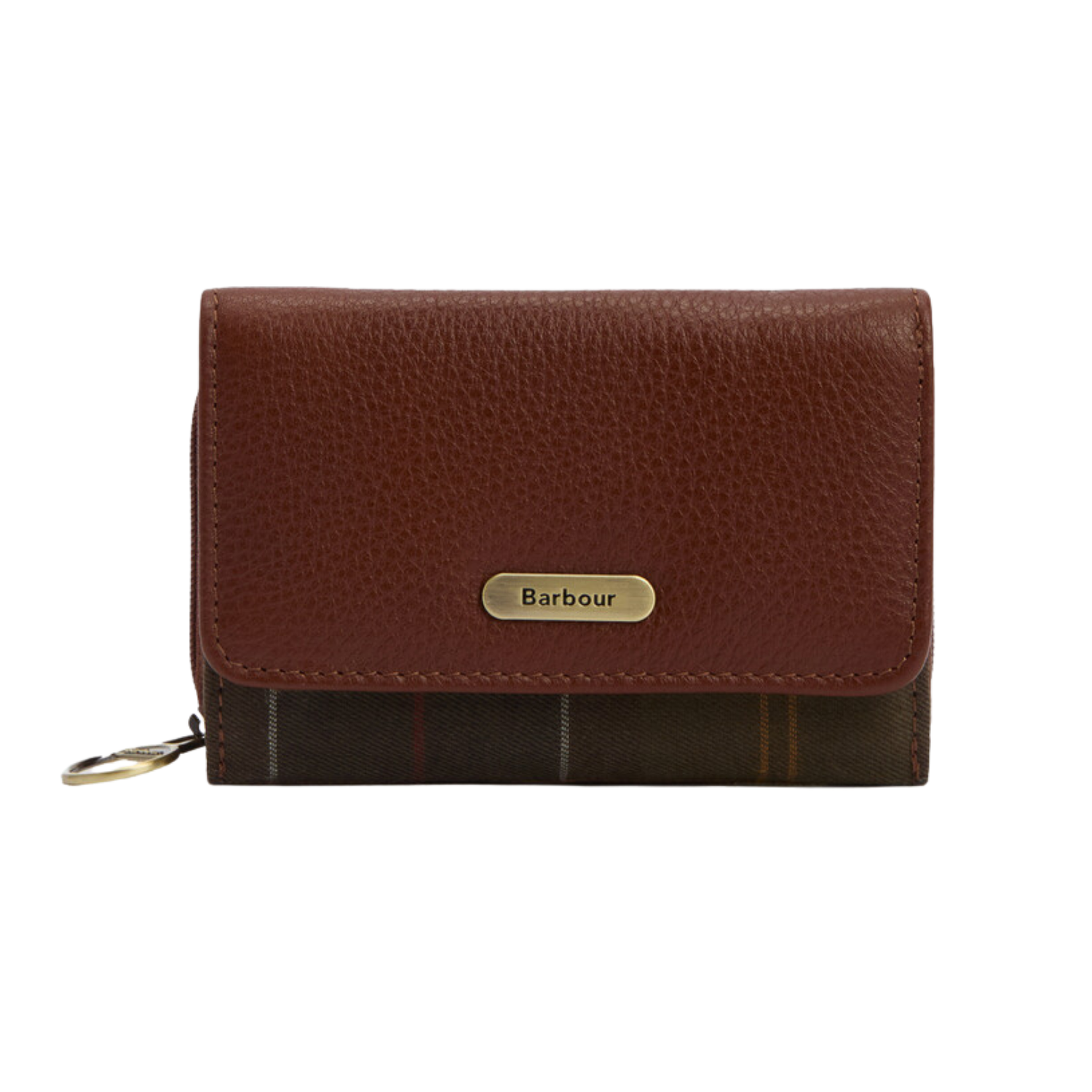 Barbour Rosa Leather French Cüzdan