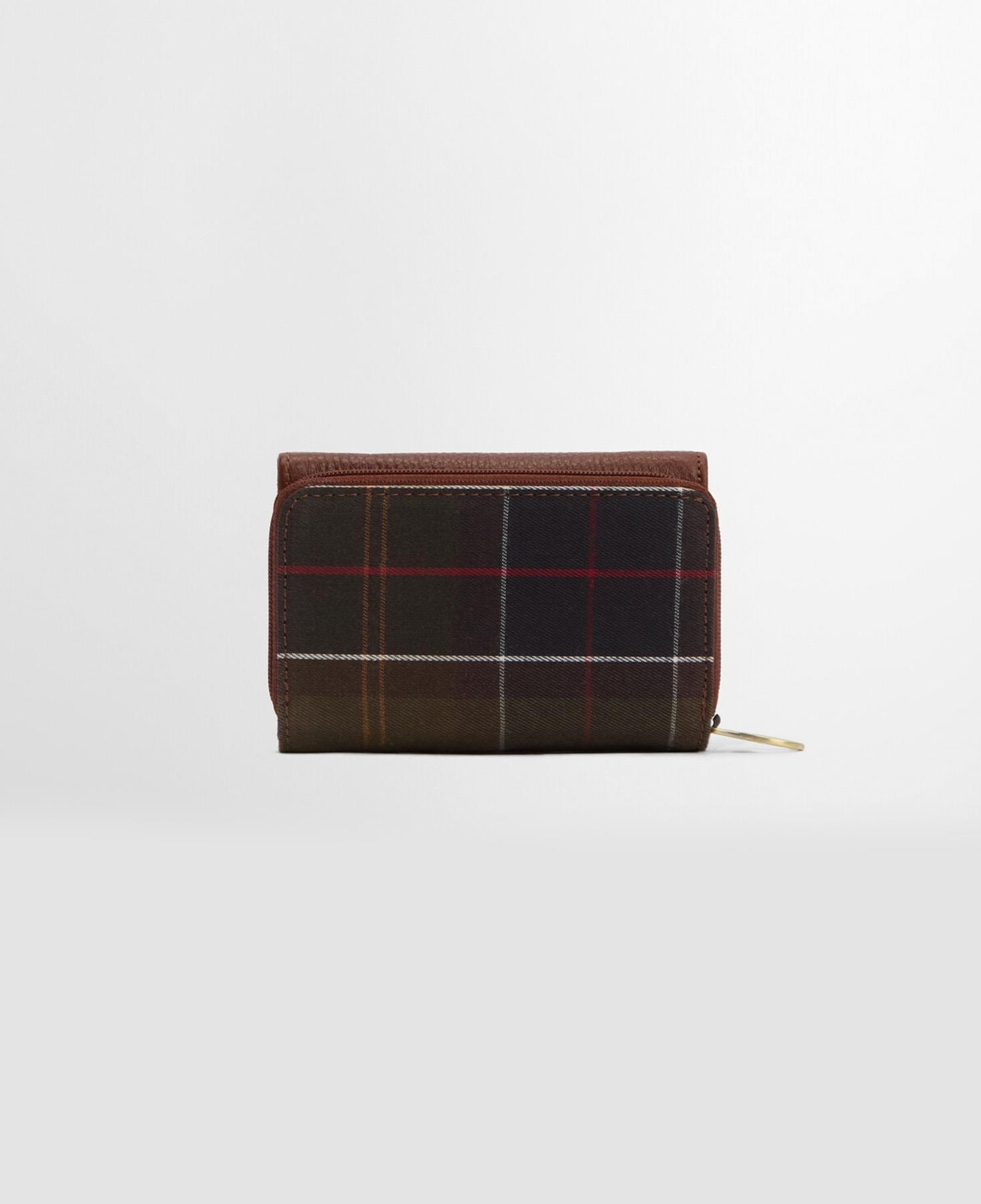 Barbour Rosa Leather French Cüzdan