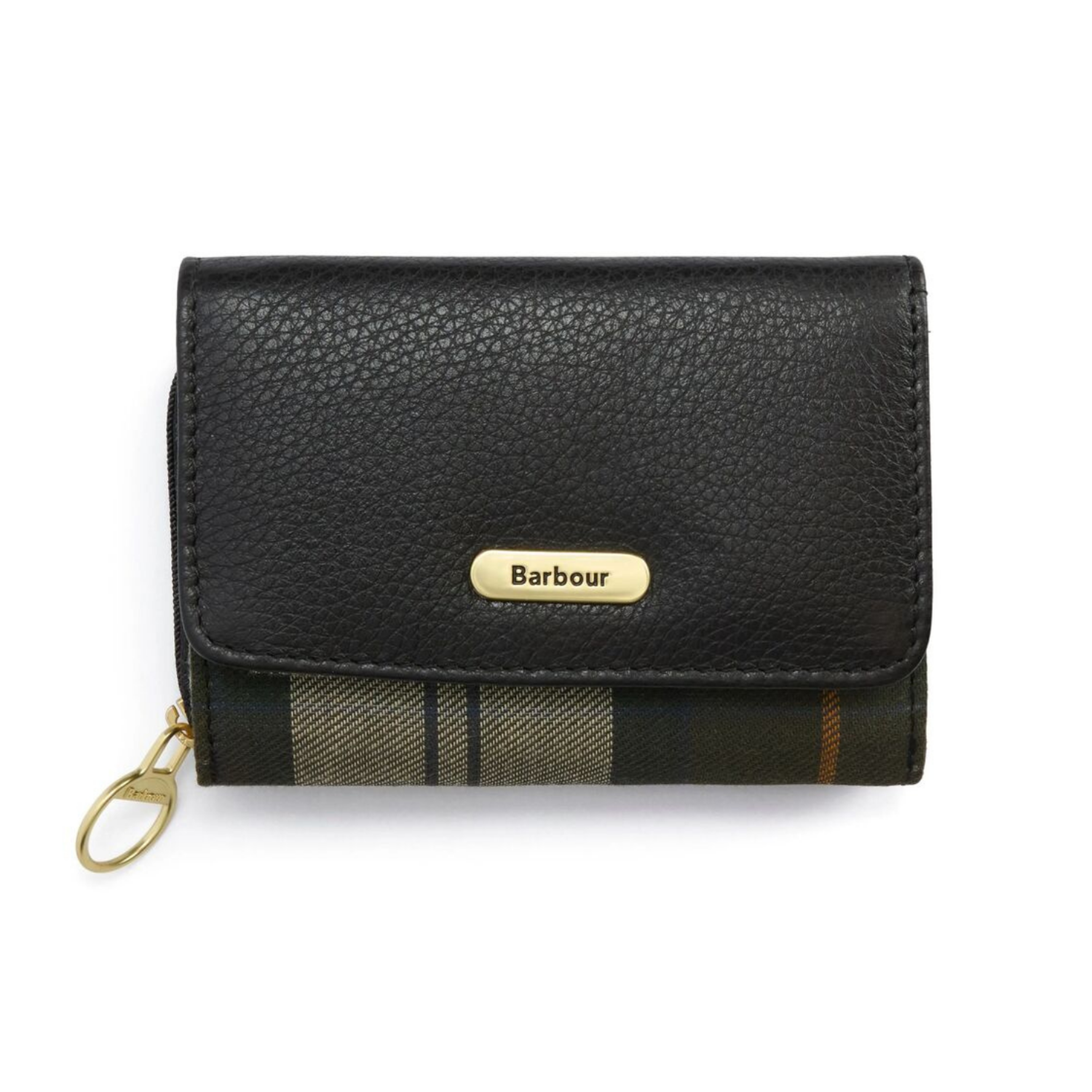 Barbour Rosa Leather French Cüzdan