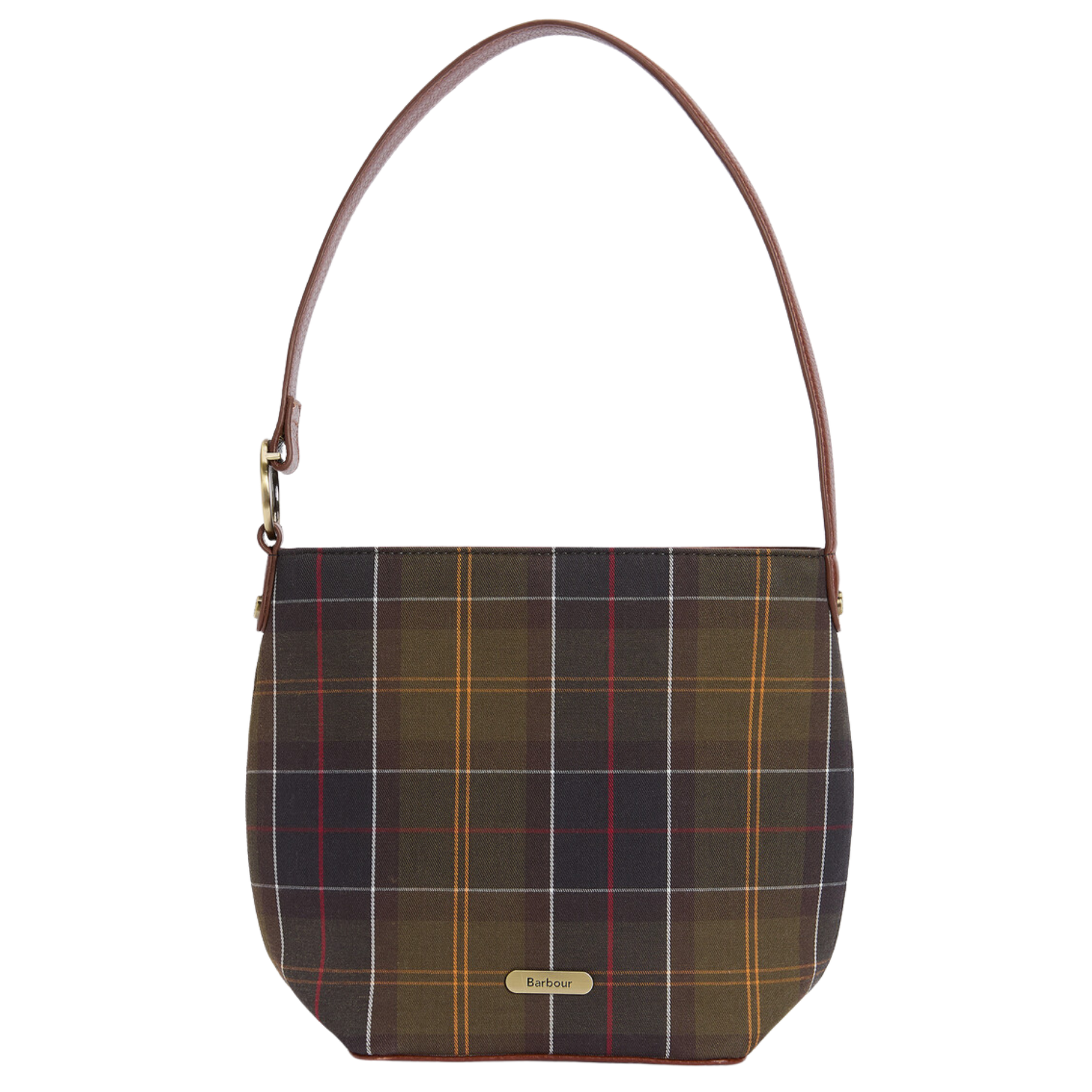 Barbour Cedar Tartan Bucket Kol Çantası